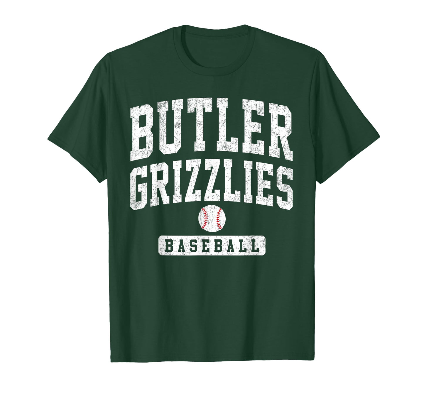 Butler Community College Grizzlies Baseball Arch Vintage T-Shirt
