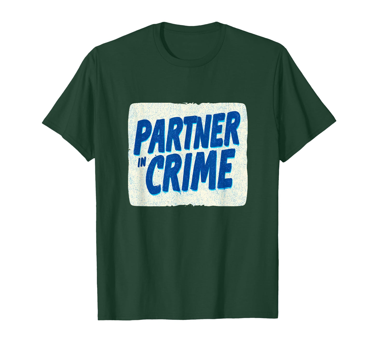Awesome Partner in Crime with Cool Colors T-Shirt