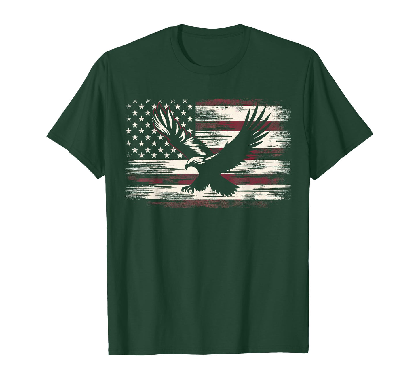 Bald Eagle 4th of July Christmas American T-Shirt