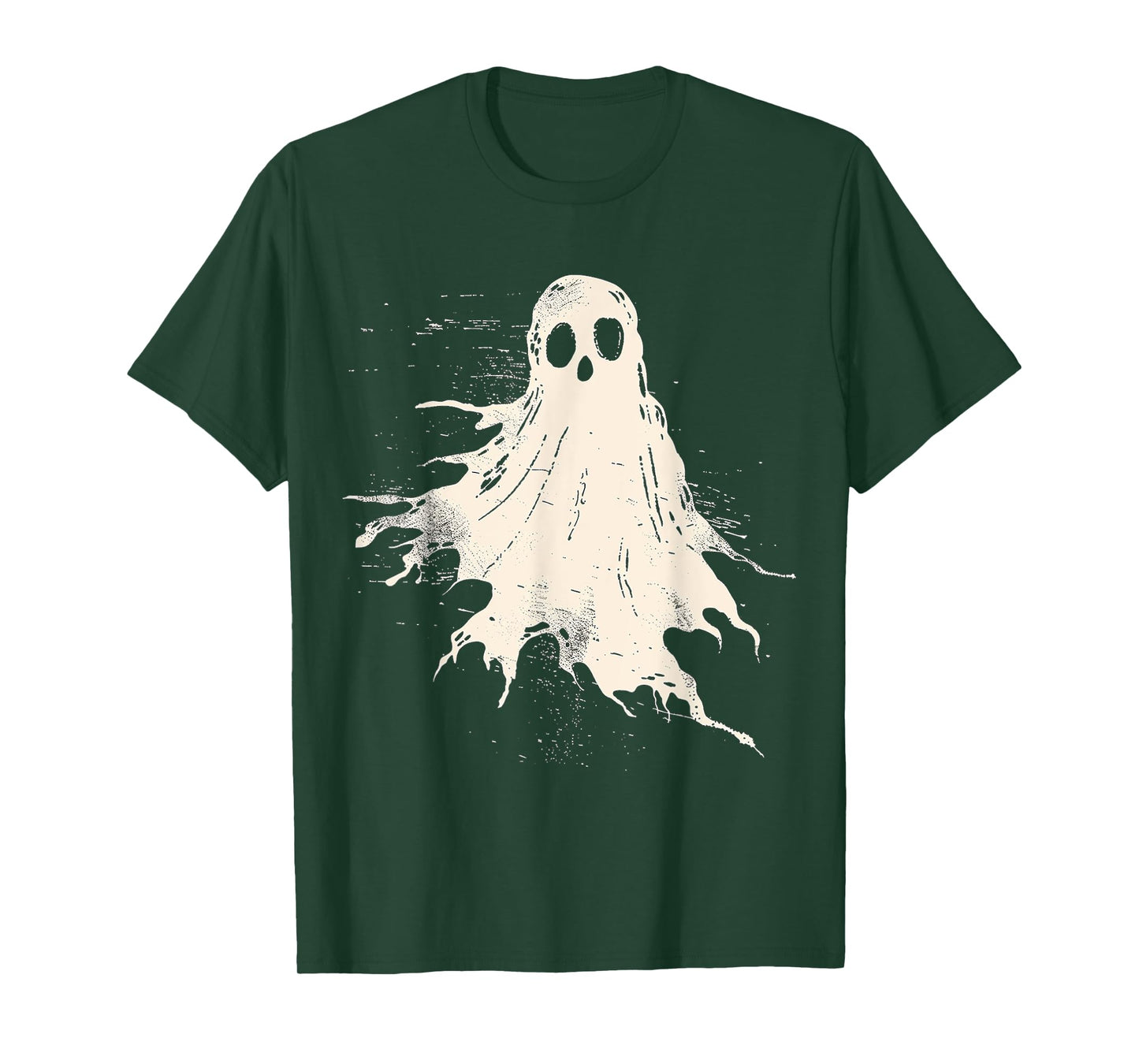 Ghost Costume Halloween Graphic Art Ghost T-Shirt