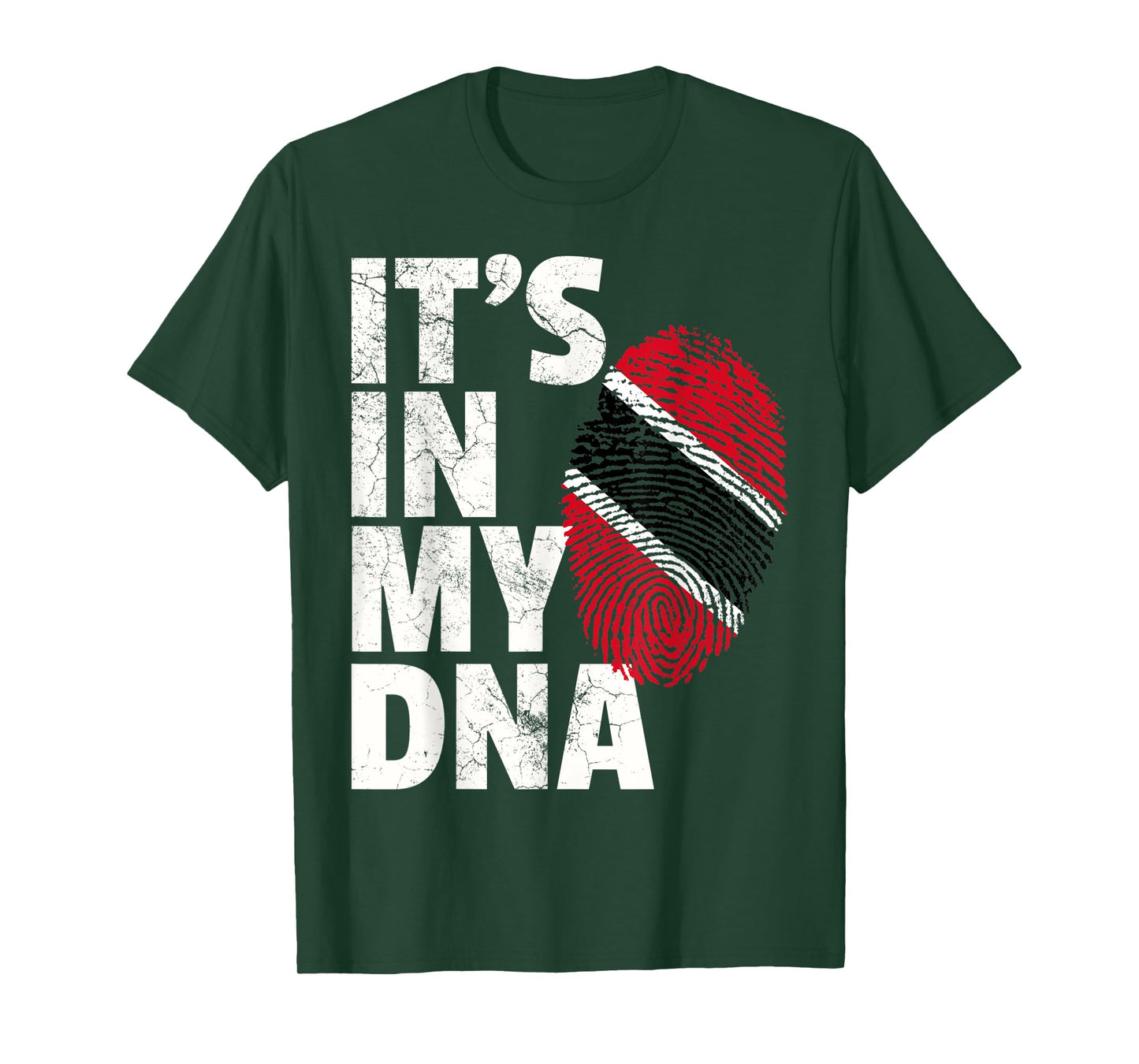 IT'S IN MY DNA Trinidad and Tobago Flag Christmas Gift T-Shirt