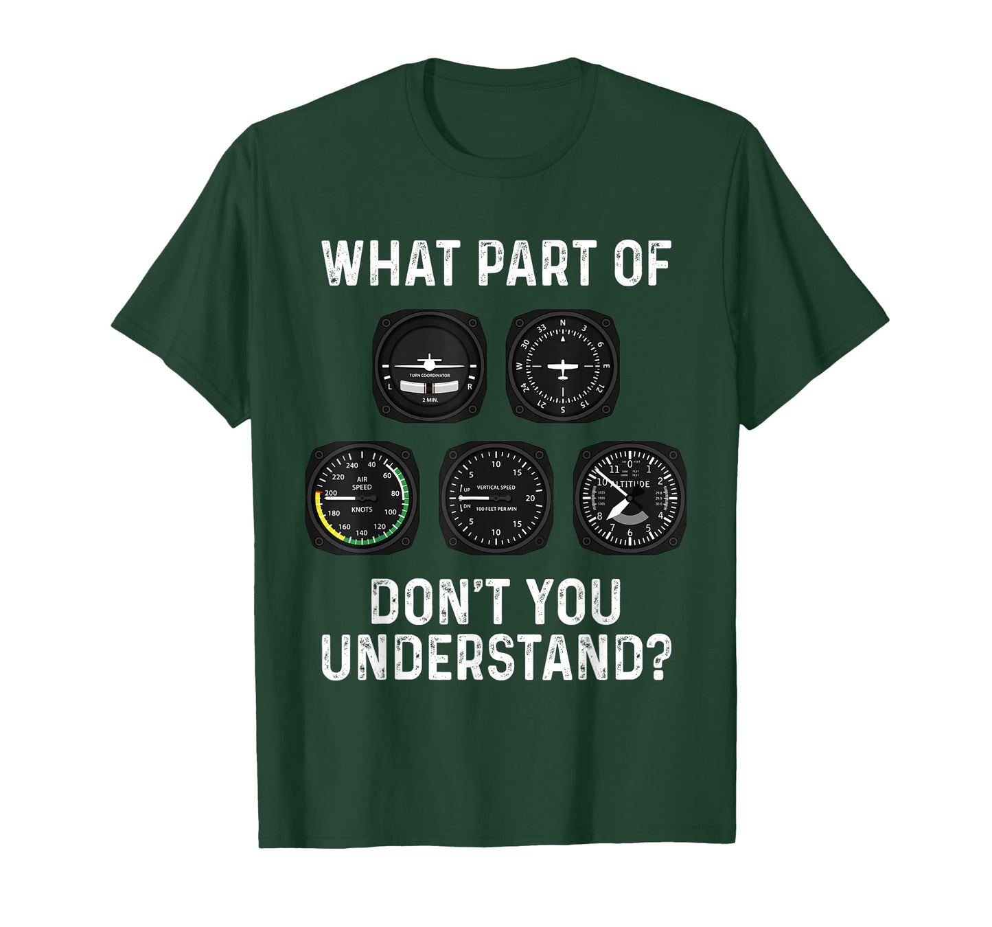 Funny Pilot Design For Men Women Airplane Airline Pilot T-Shirt