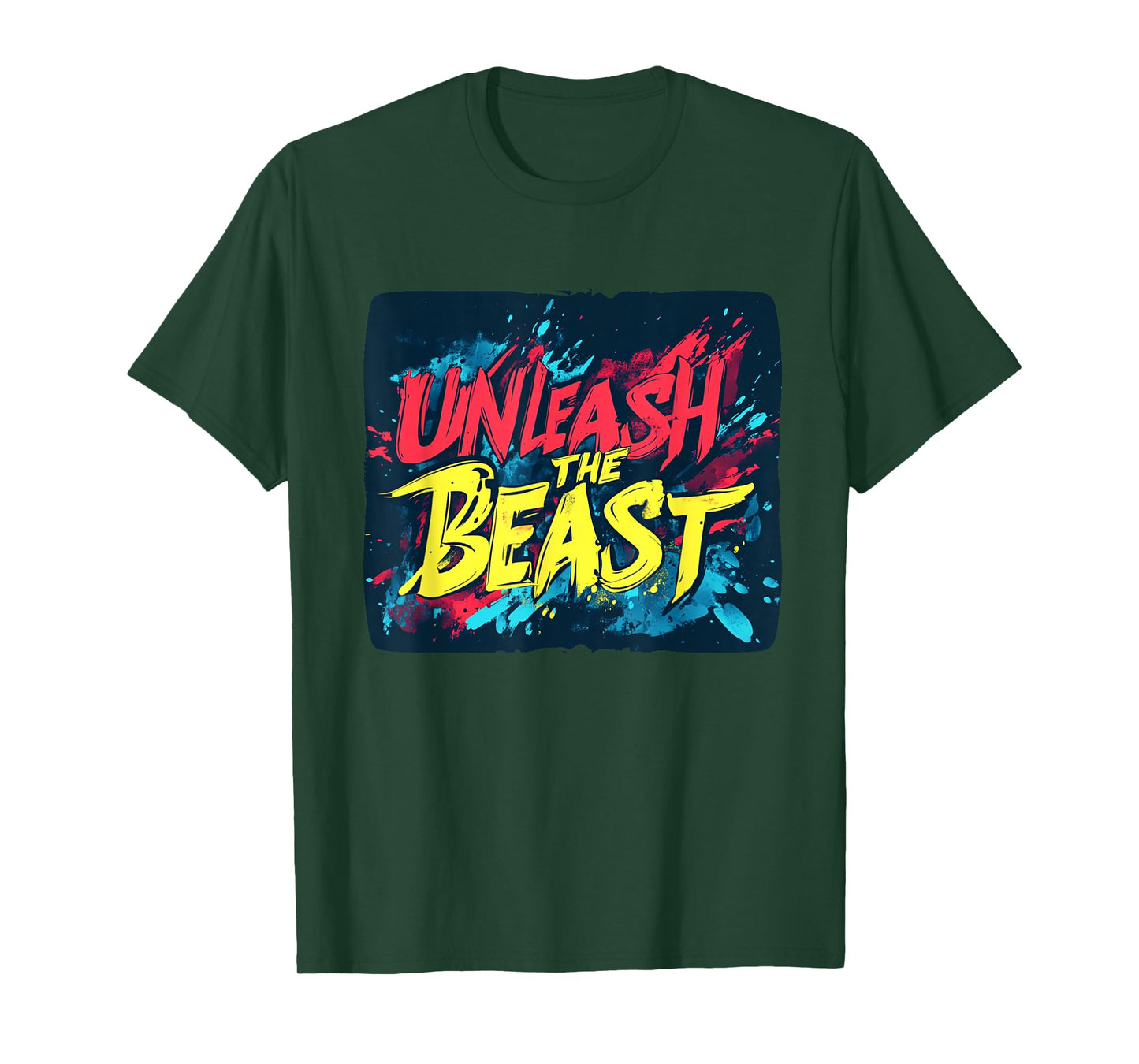 Colorful Unleash the Beast Speech for Adults and Kids T-Shirt