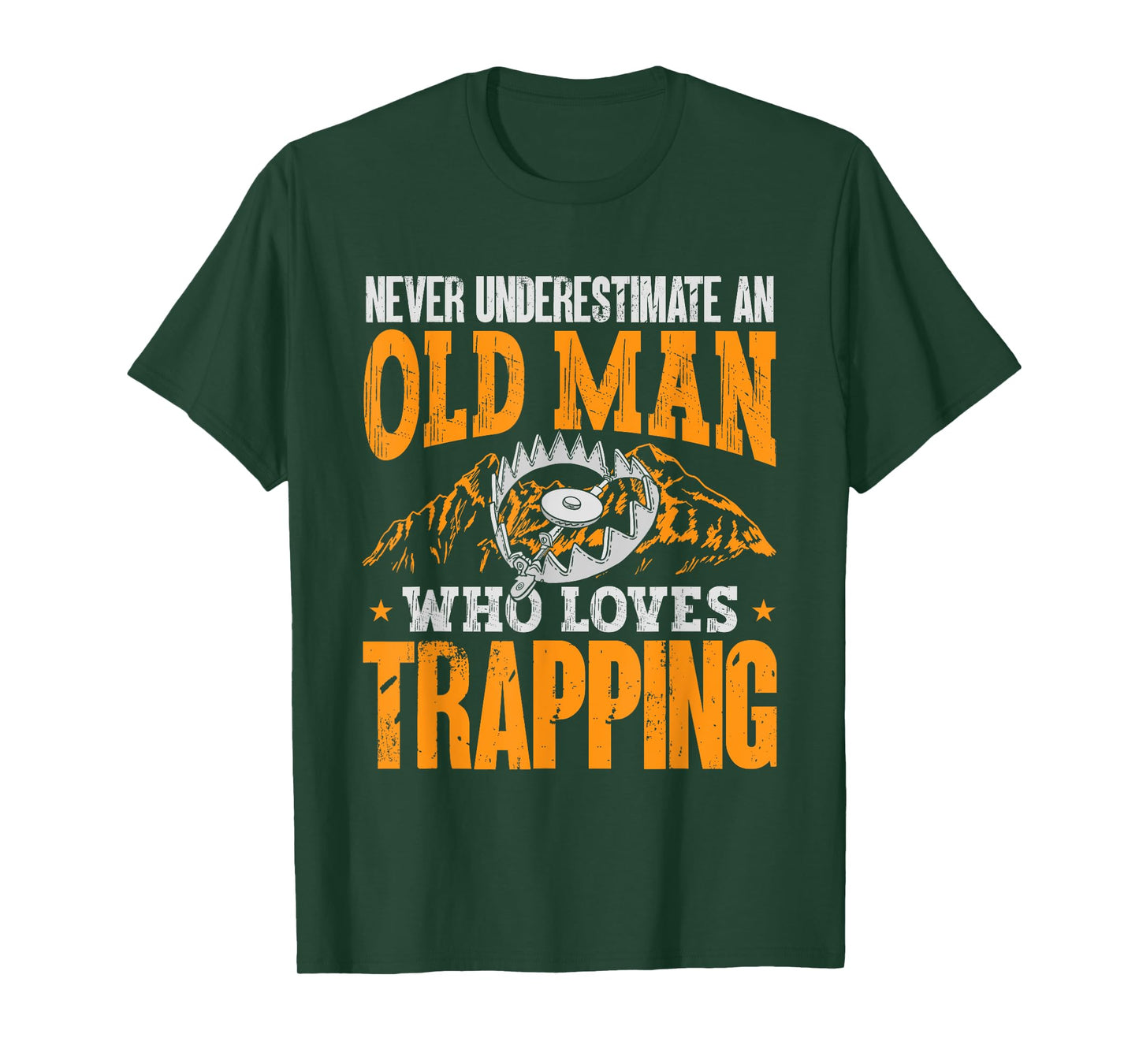 Trapping Shirts For Men & Furbearer Trapper Gifts Black T-Shirt