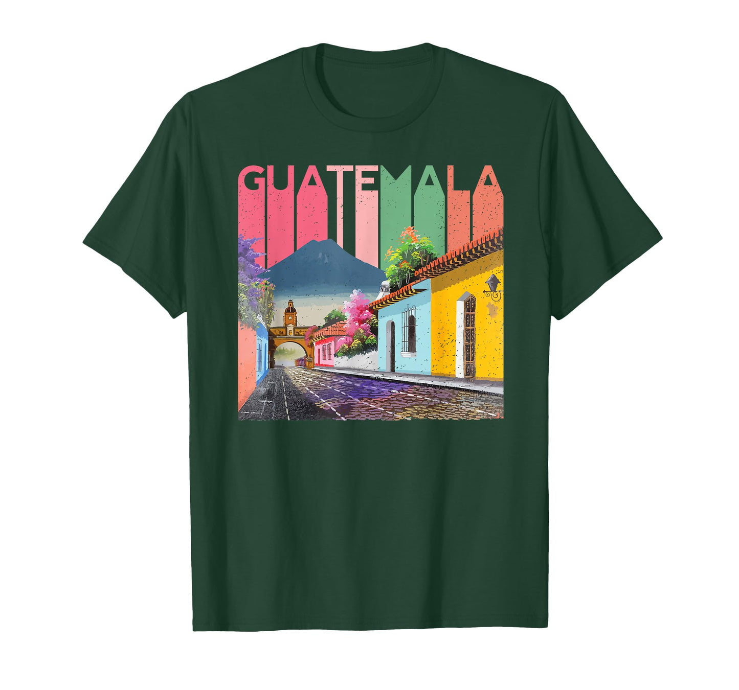 Guatemala Antigua Quetzal Chapin Cafe Semana Santa 502 T-Shirt
