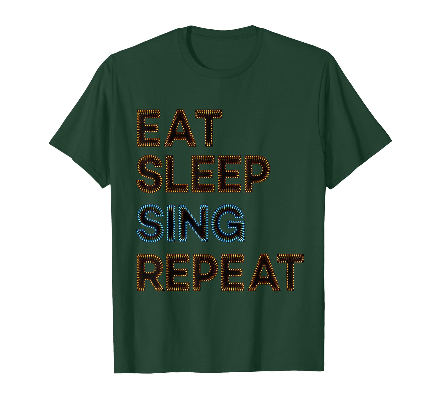 Singer T Shirt - Eat Sleep Sing Repeat