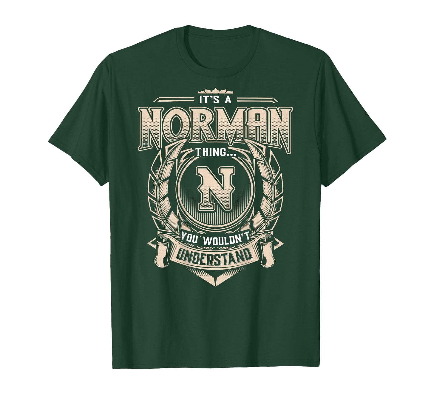 Norman First Name - It's A Norman Thing (On Back) T-Shirt