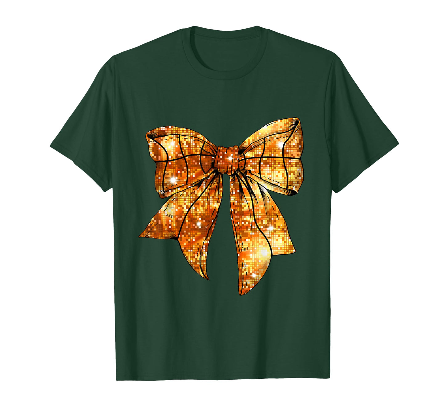 Basketball Mom Coquette Bow For Gameday T-Shirt
