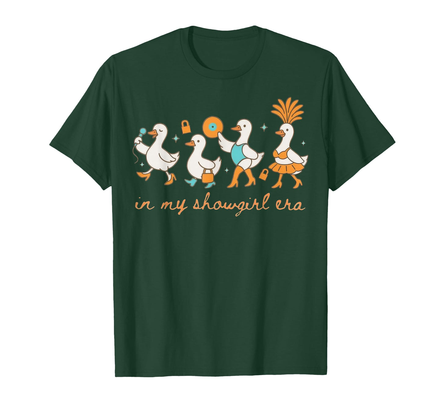 in My Showgirl Era Goose Album Country Music Geese T-Shirt