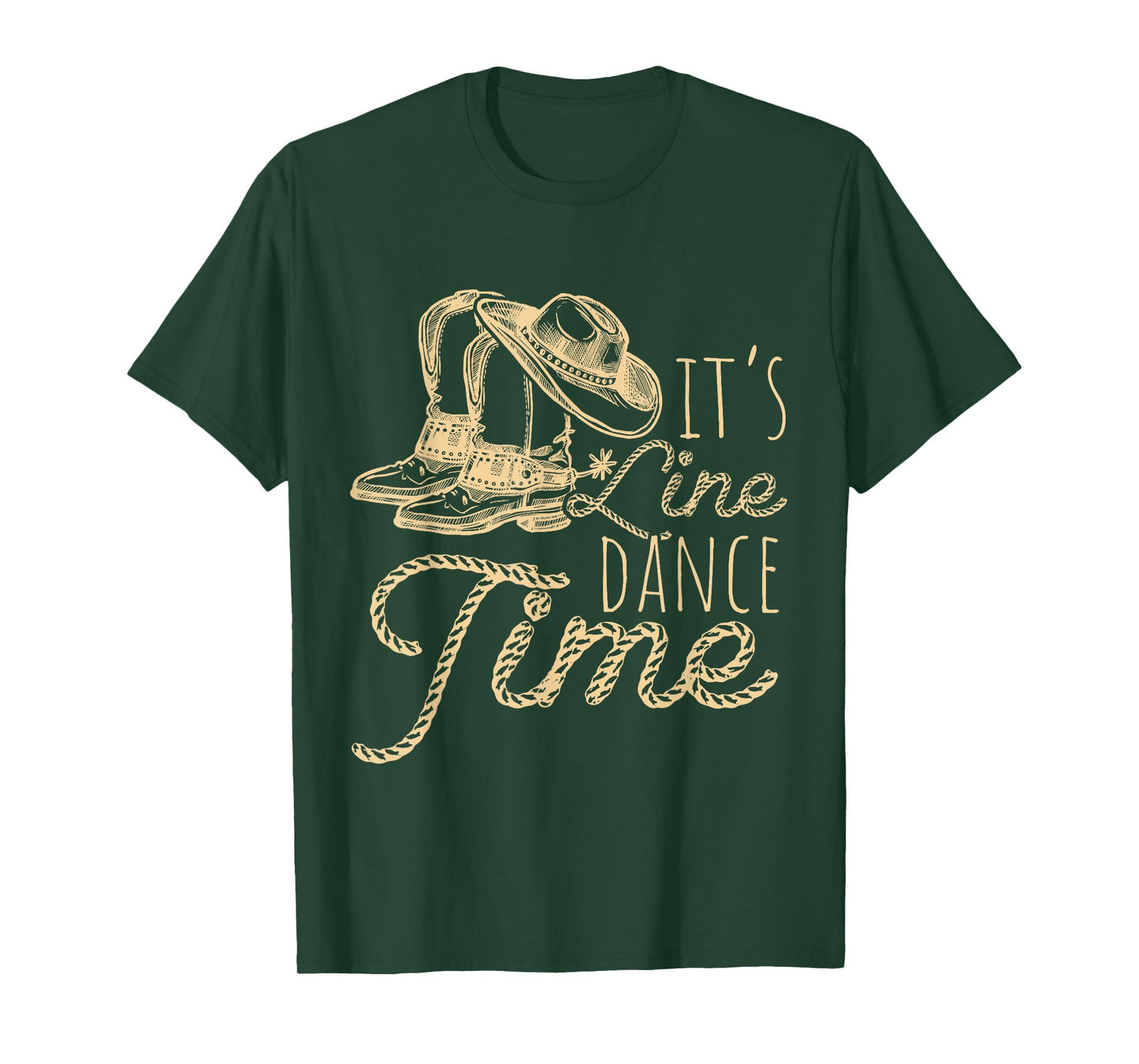 It's Line Dance Time Line Dance, Western, Country T-Shirt