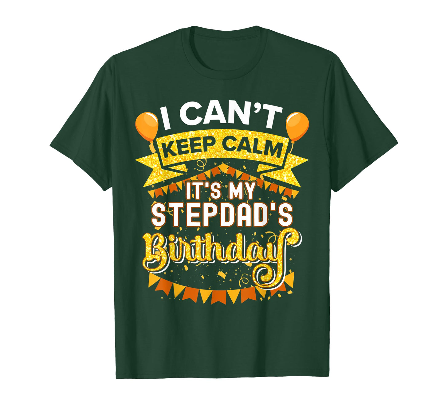 It's My Stepdad Birthday Shirt Matching Family Party T-Shirt