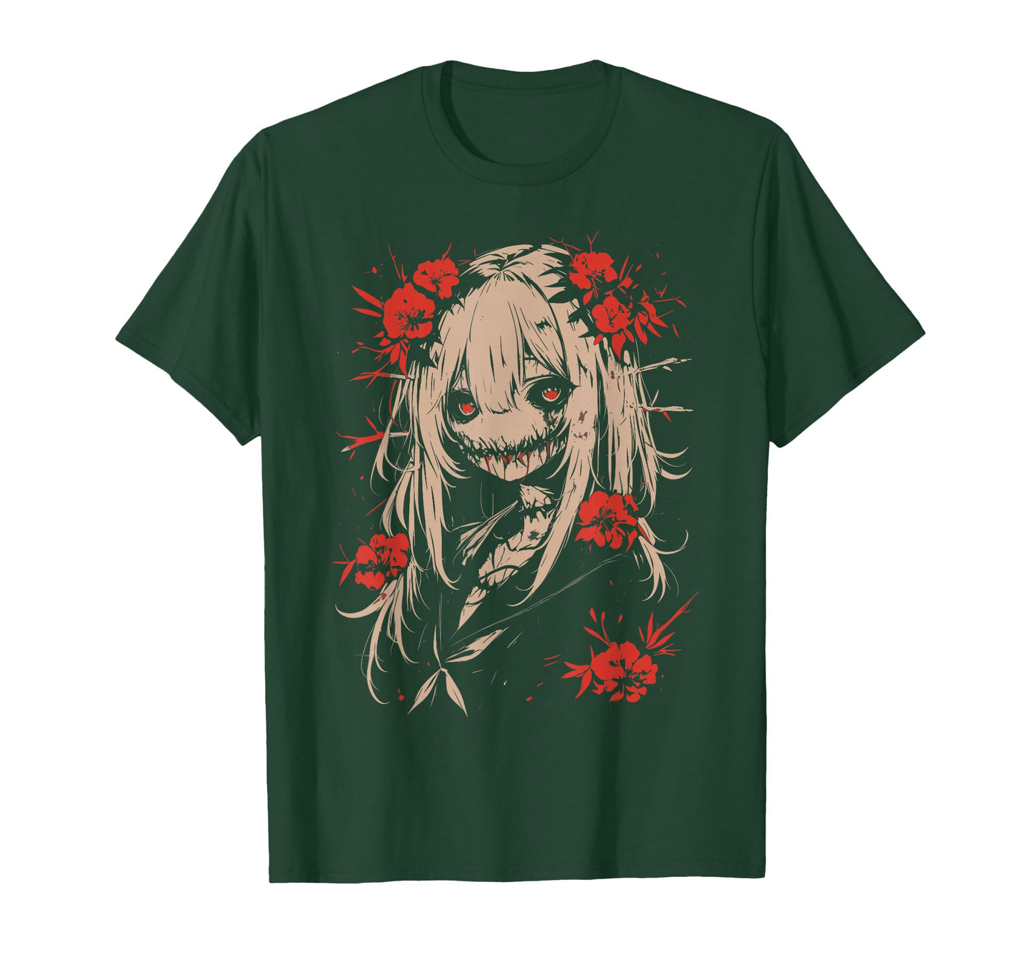 Horror Anime Manga | Japan Japanese Creepy Kawaii Goth T-Shirt