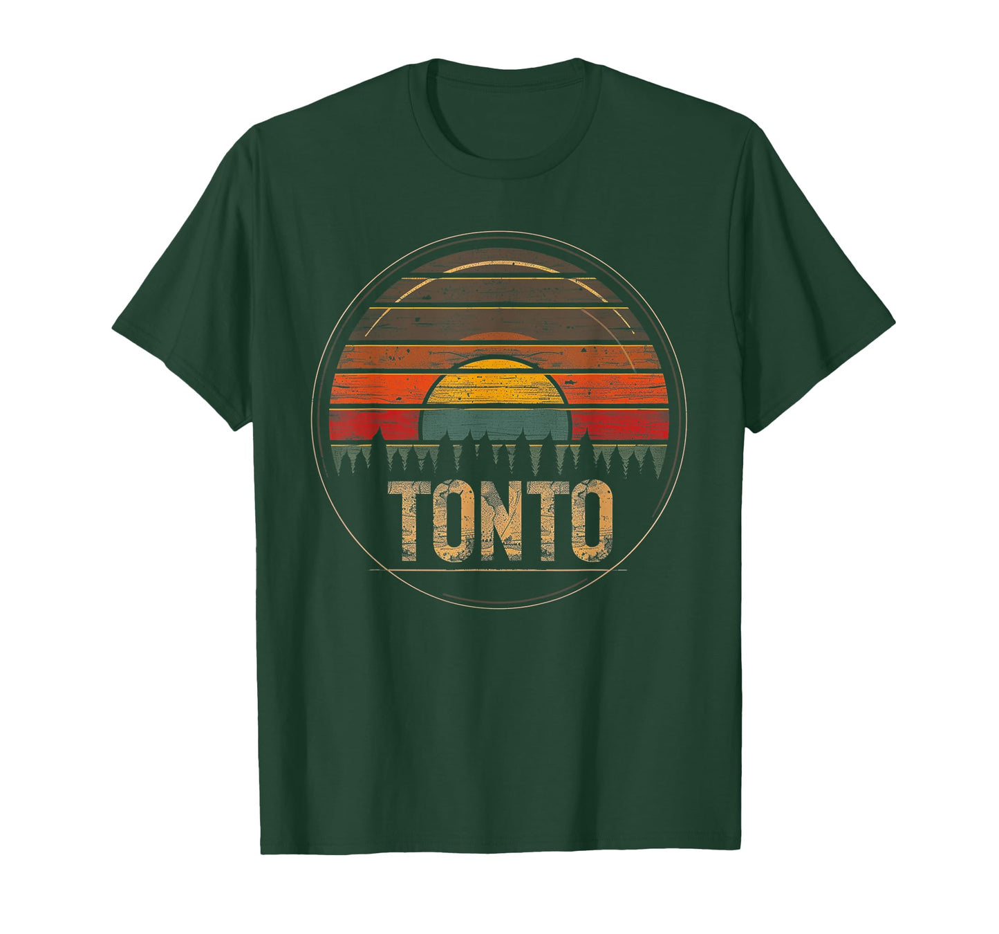 Tonto - US National Park Forest Vintage Men Women Kids Retro T-Shirt