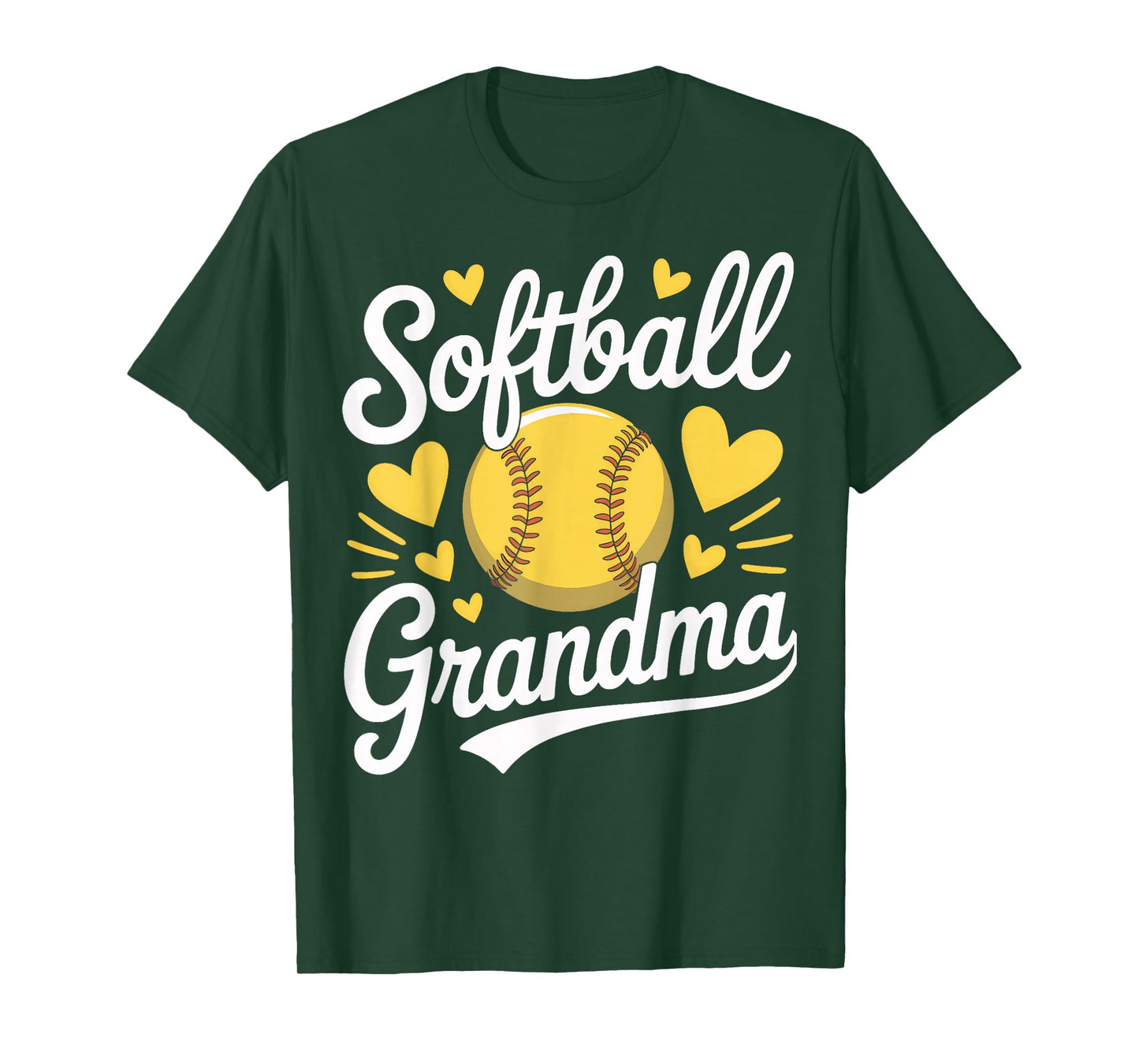Softball Grandma Backing Every Home Run T-Shirt