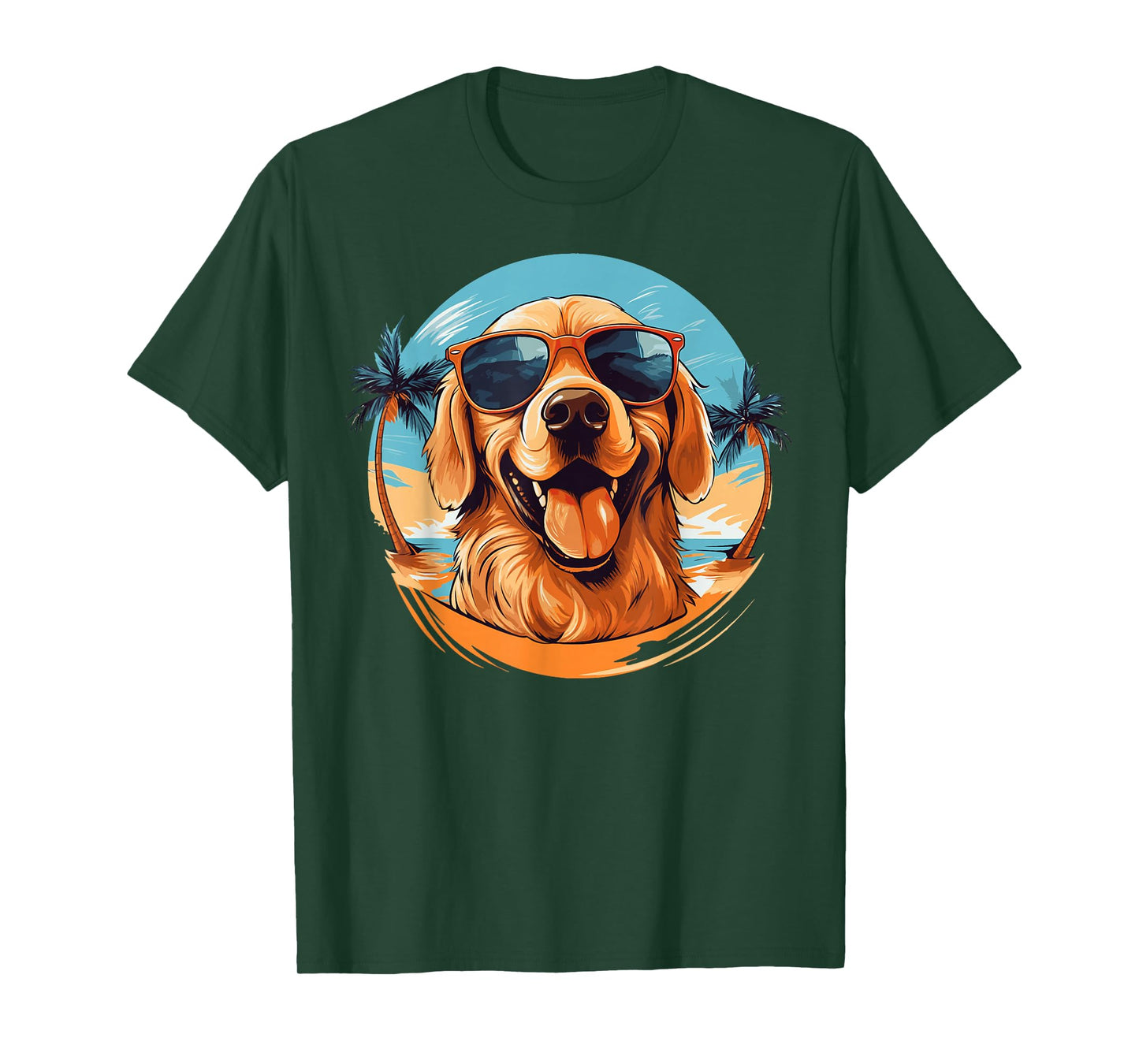 Golden Retriever T-Shirt for Kid Boys Girls Funny Dog Lover T-Shirt