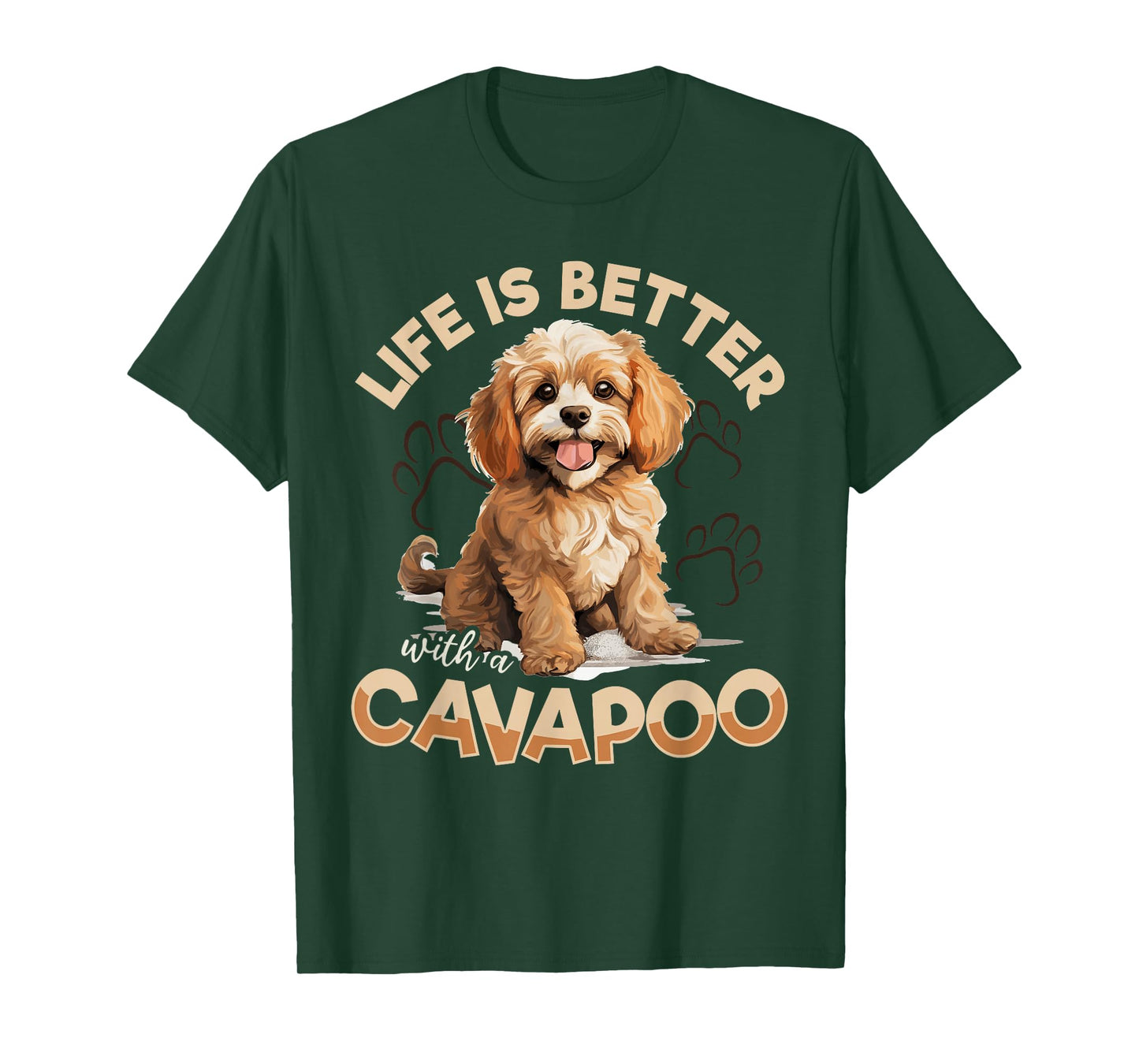Cavapoo Dog Breed Pet Life is better with a Cavapoo T-Shirt