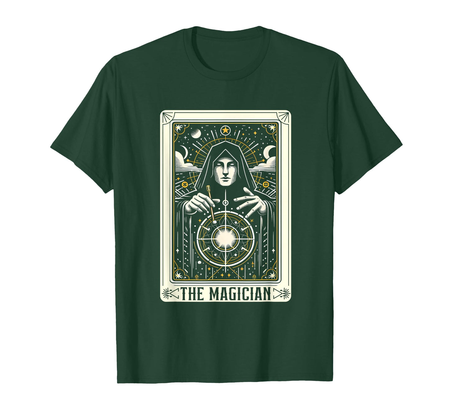 Magician Tarot Card Decks Halloween Costume T-Shirt