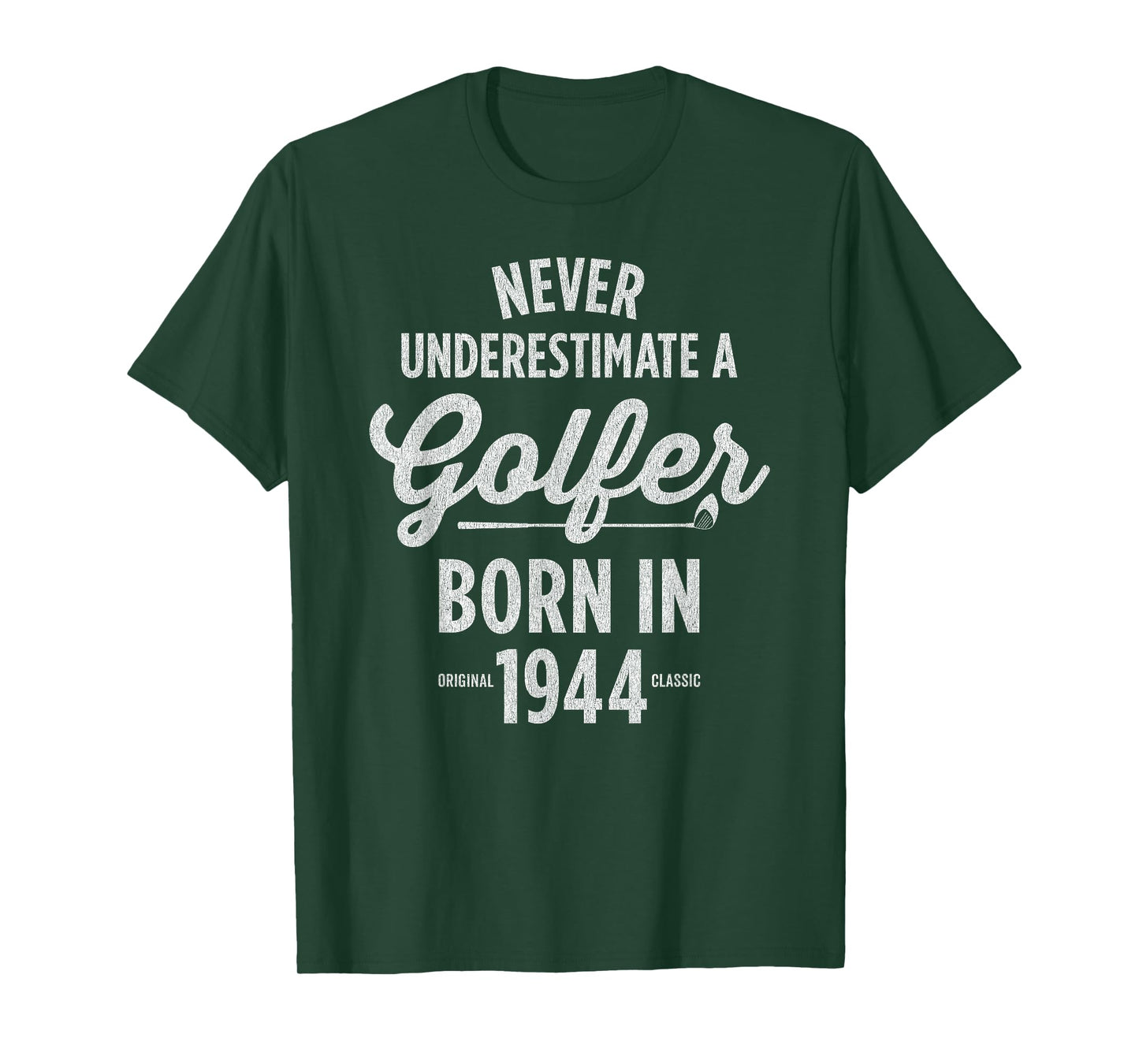 81 Year Old Golfer 81st Birthday Golf T-Shirt