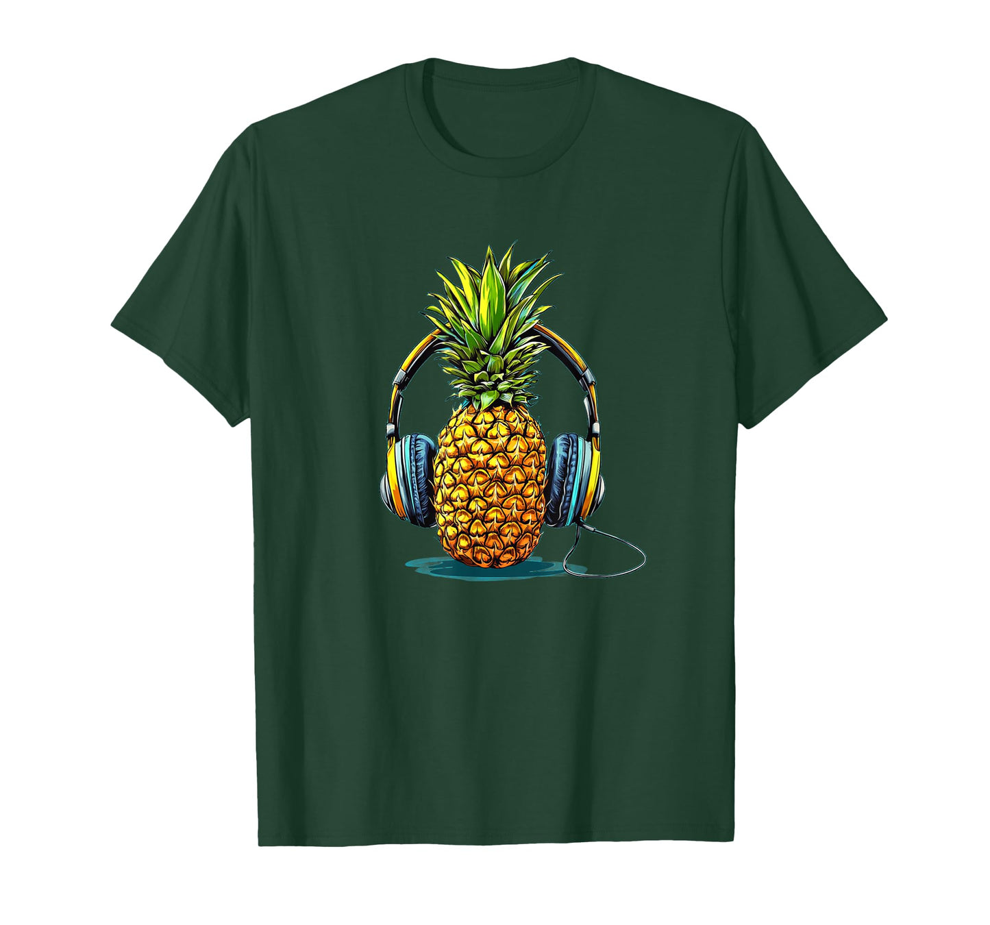 Sound Pineapple Costume for Headphones and Music Lovers T-Shirt