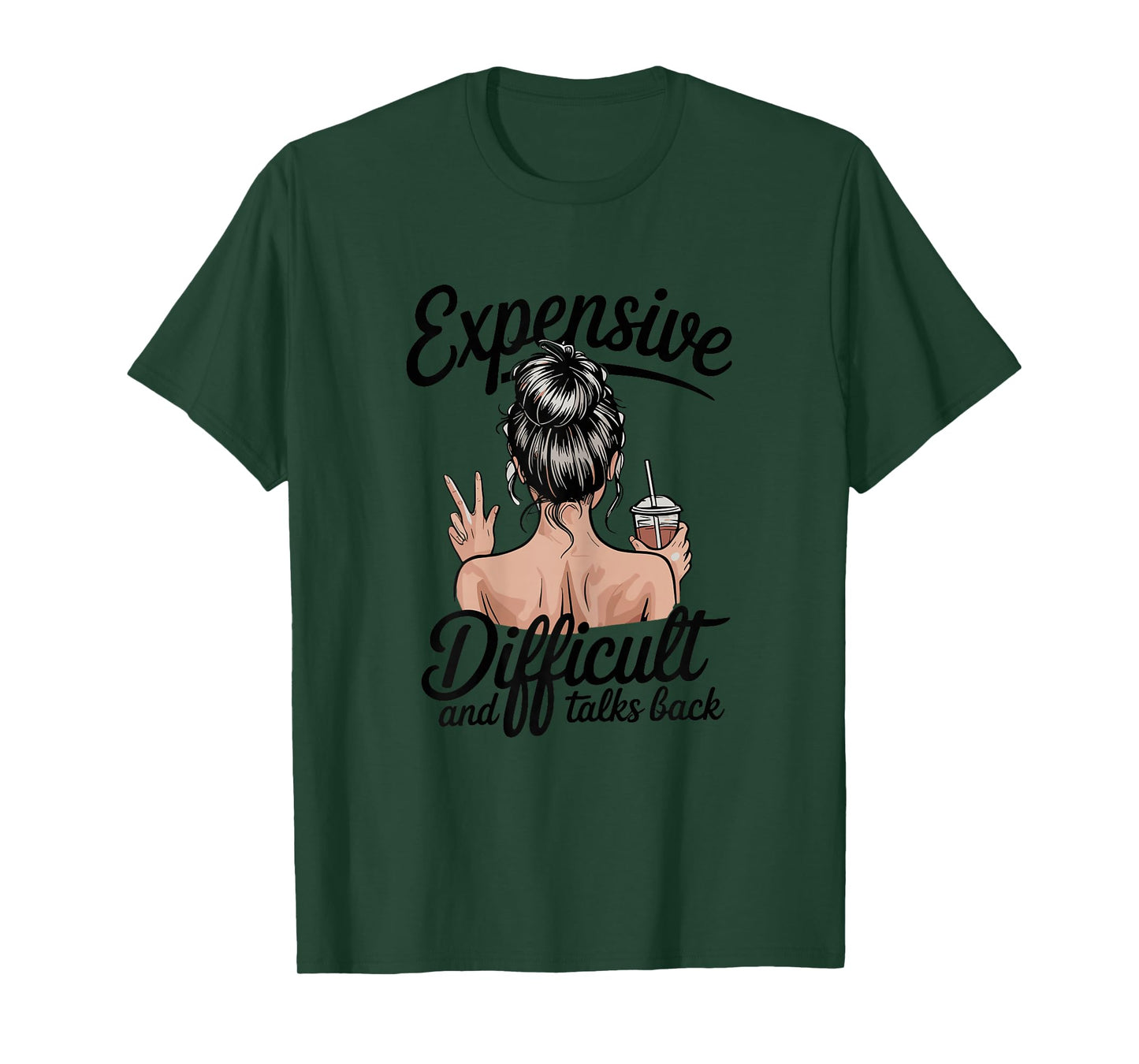 Expensive Difficult And Talks Back Mom Skeleton funny T-Shirt