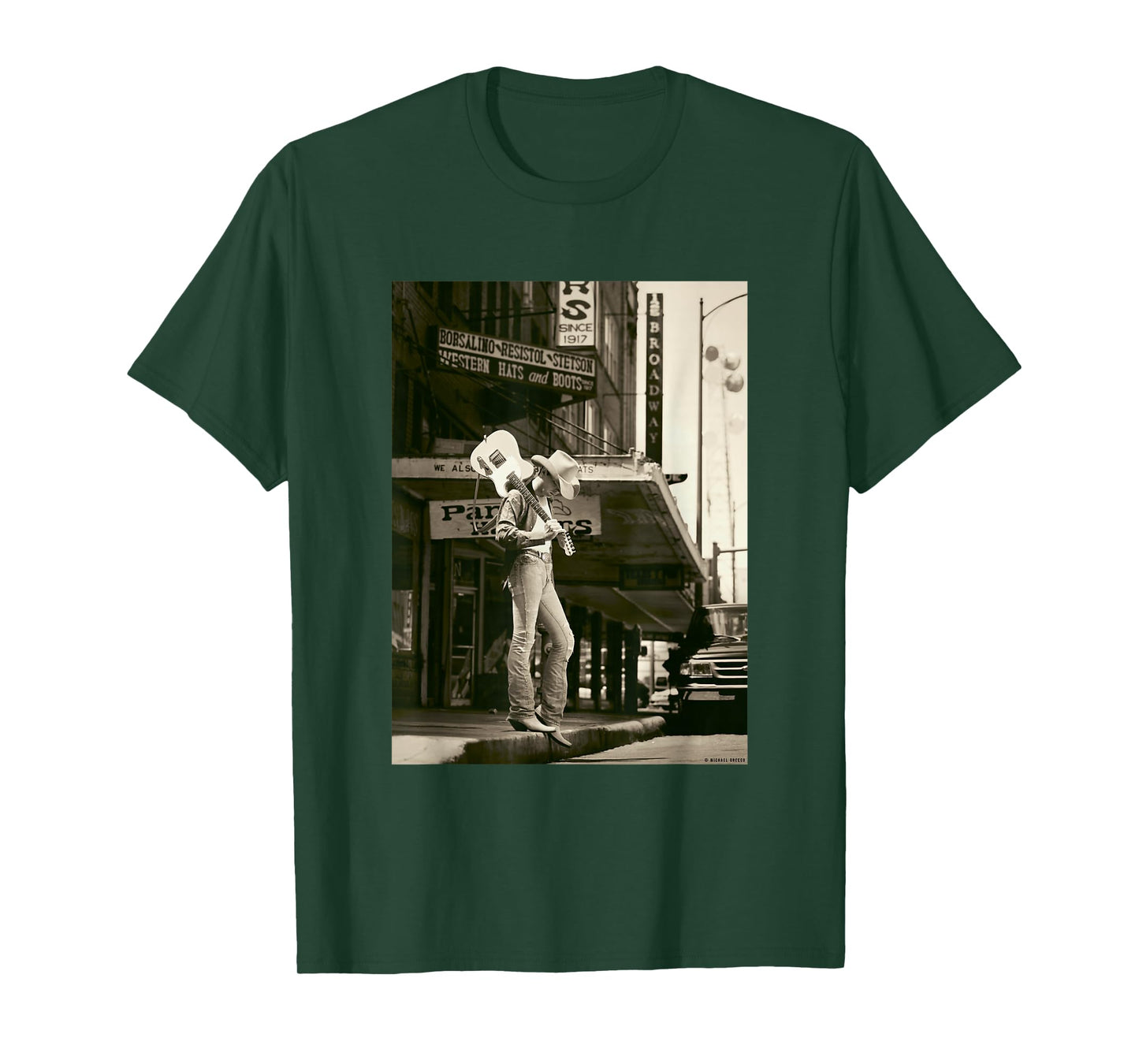 Dwight Yoakam US Country Singer by Michael Grecco T-Shirt