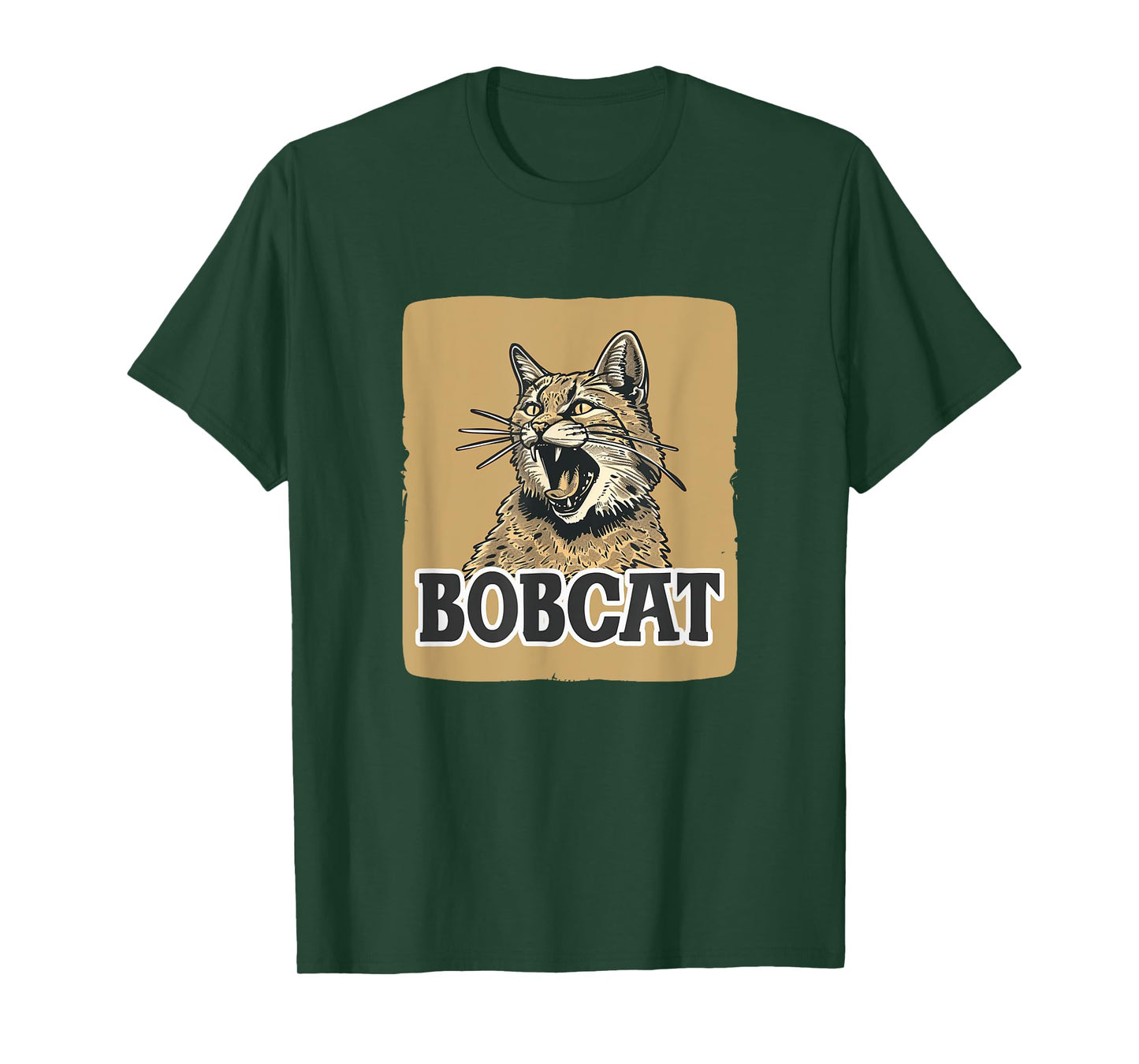 Funny looking Bobcat Costume for Boys and Girls T-Shirt