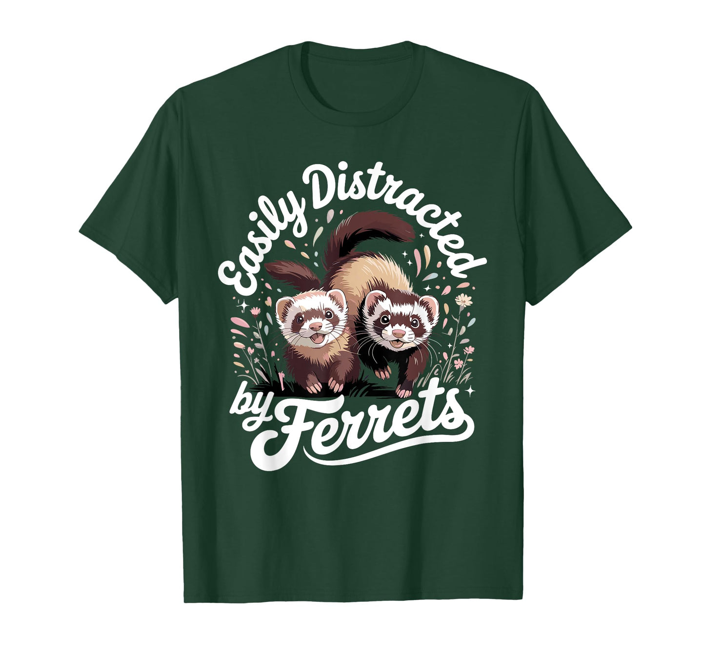 Best Ferret Art for Men Women Kids Ferret Lovers Ferret T-Shirt
