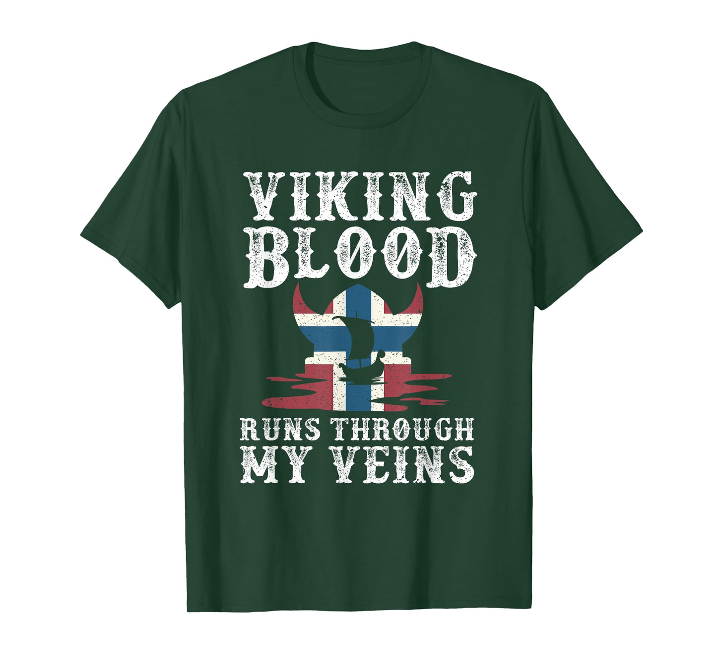 Northern Viking Norwegian Blood Norway T-Shirt
