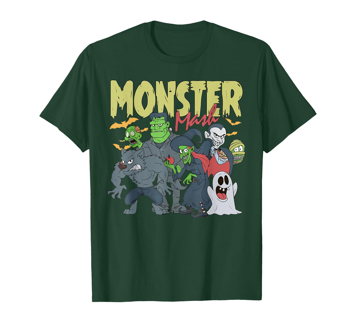 Monster Mash Funny Halloween Spooky Season Trick Or Treat T-Shirt