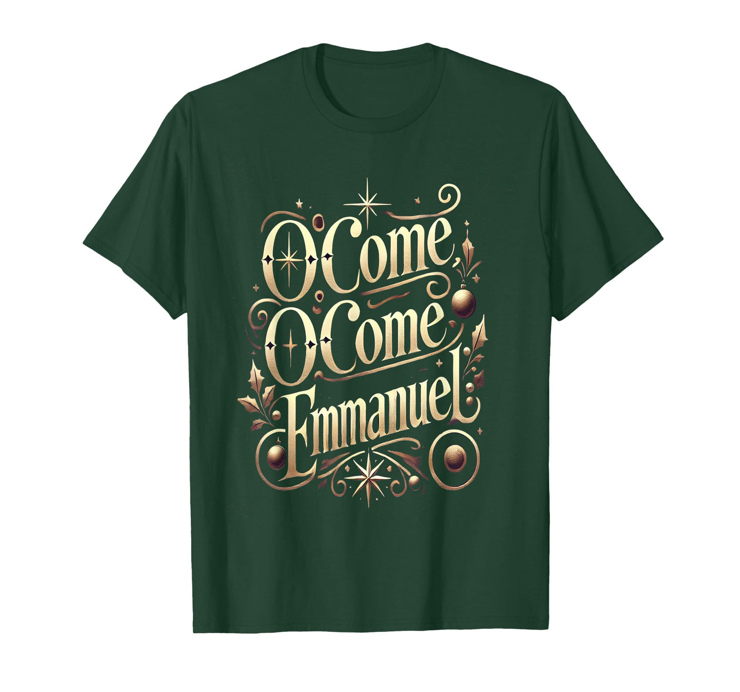 O Come Emmanuel Advent Decor Inspirational Hymn T-Shirt