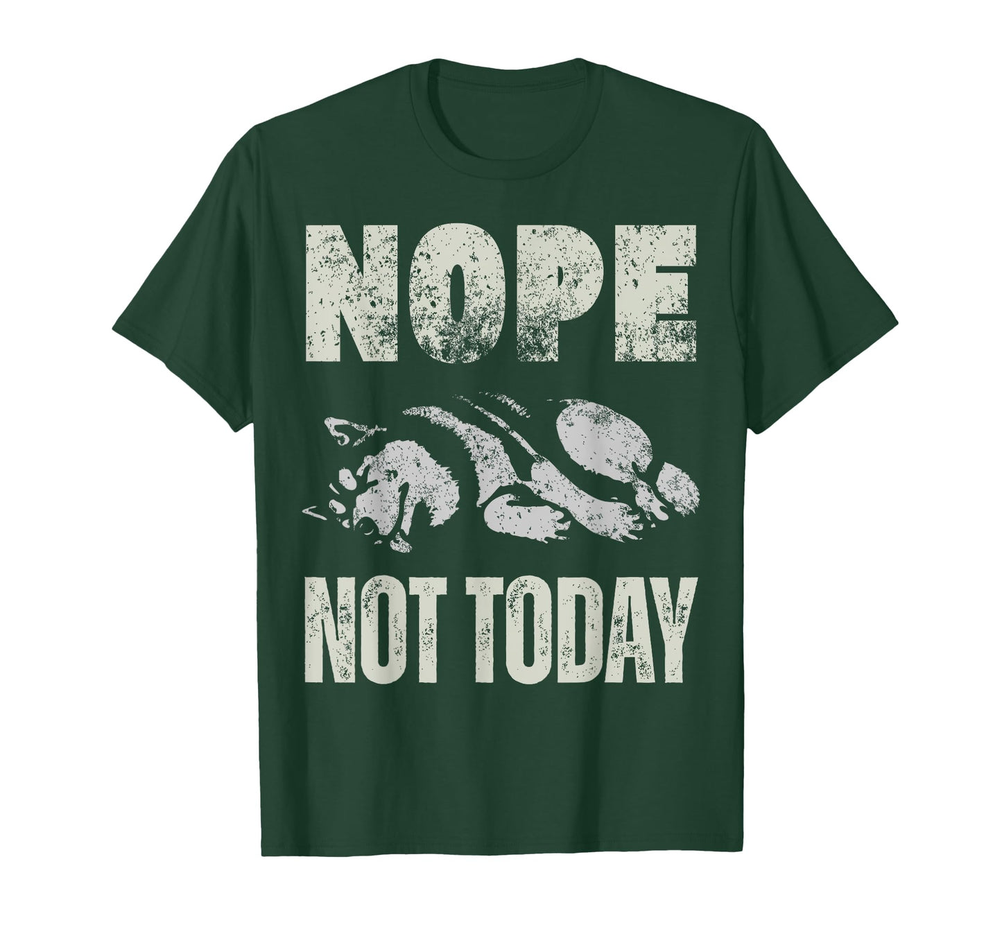 Vintage Nope Not Today Funny Lazy Siberian Husky Dog Owner T-Shirt