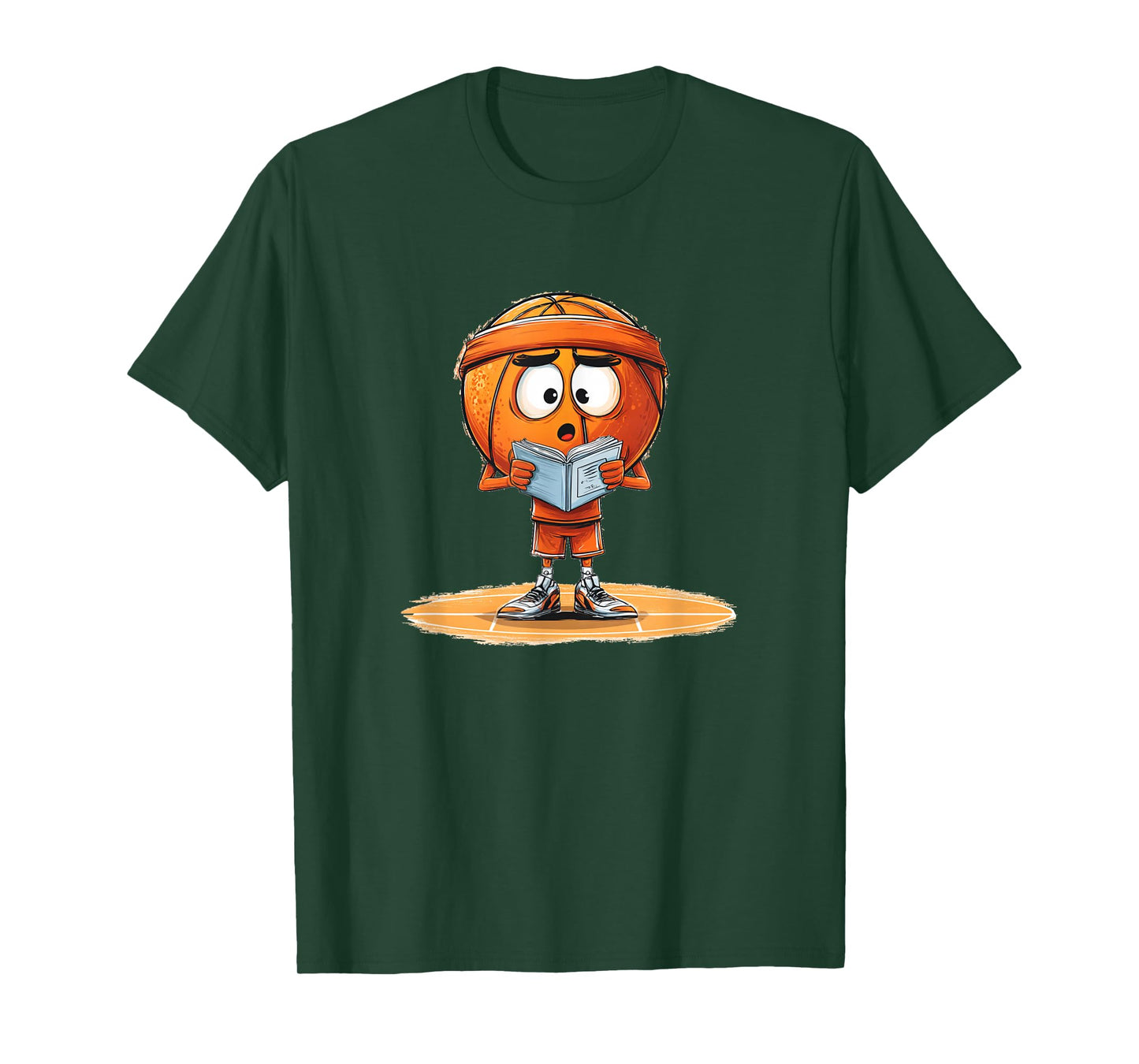 Funny Basketball Book Boy Costume T-Shirt