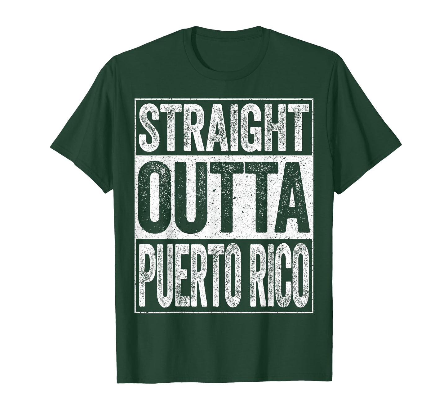 Straight Outta Puerto Rico T-Shirt T-Shirt
