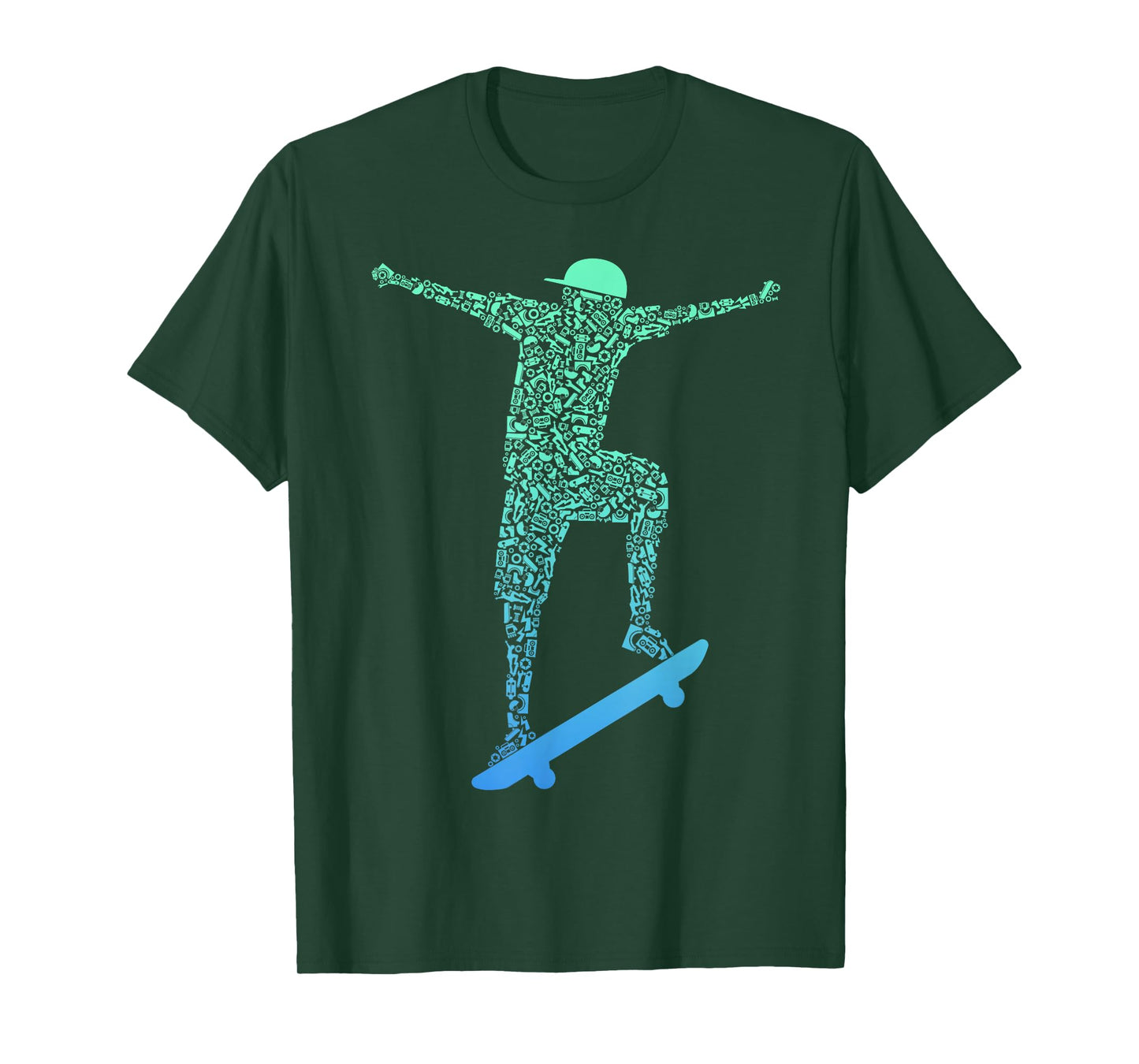 Skateboard Shirts for Boys | Skateboading Gear for Skater T-Shirt