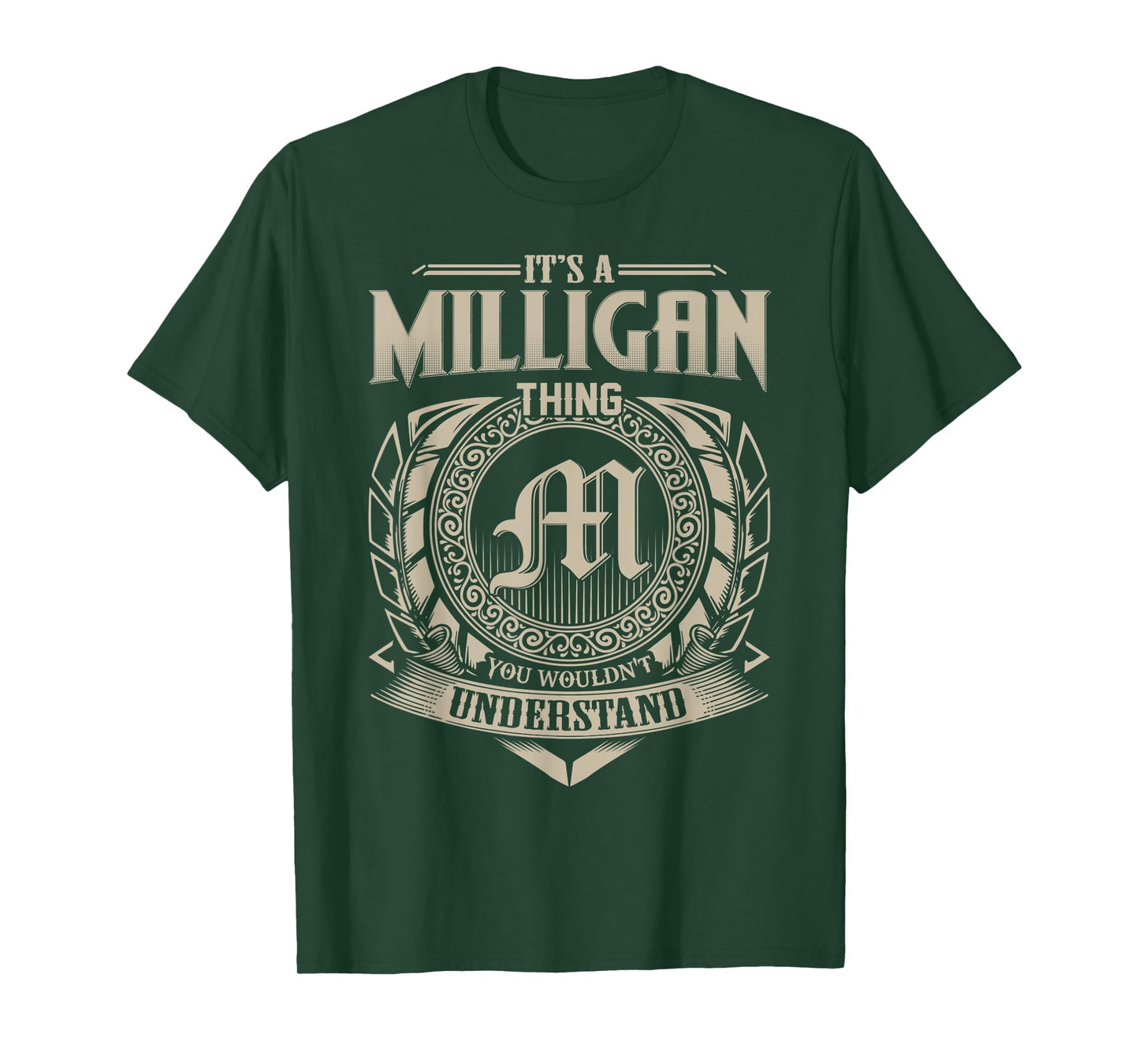 It's A MILLIGAN Thing You Wouldn't Understand Name Vintage T-Shirt