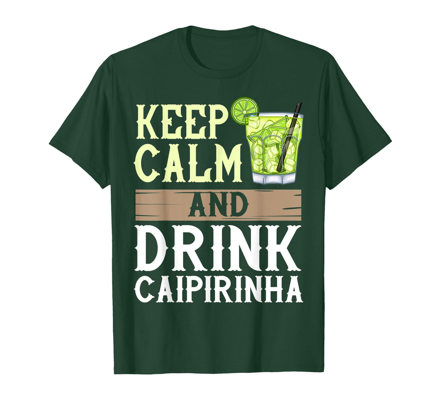 Caipirinha Drink Cocktail Brazil T-Shirt