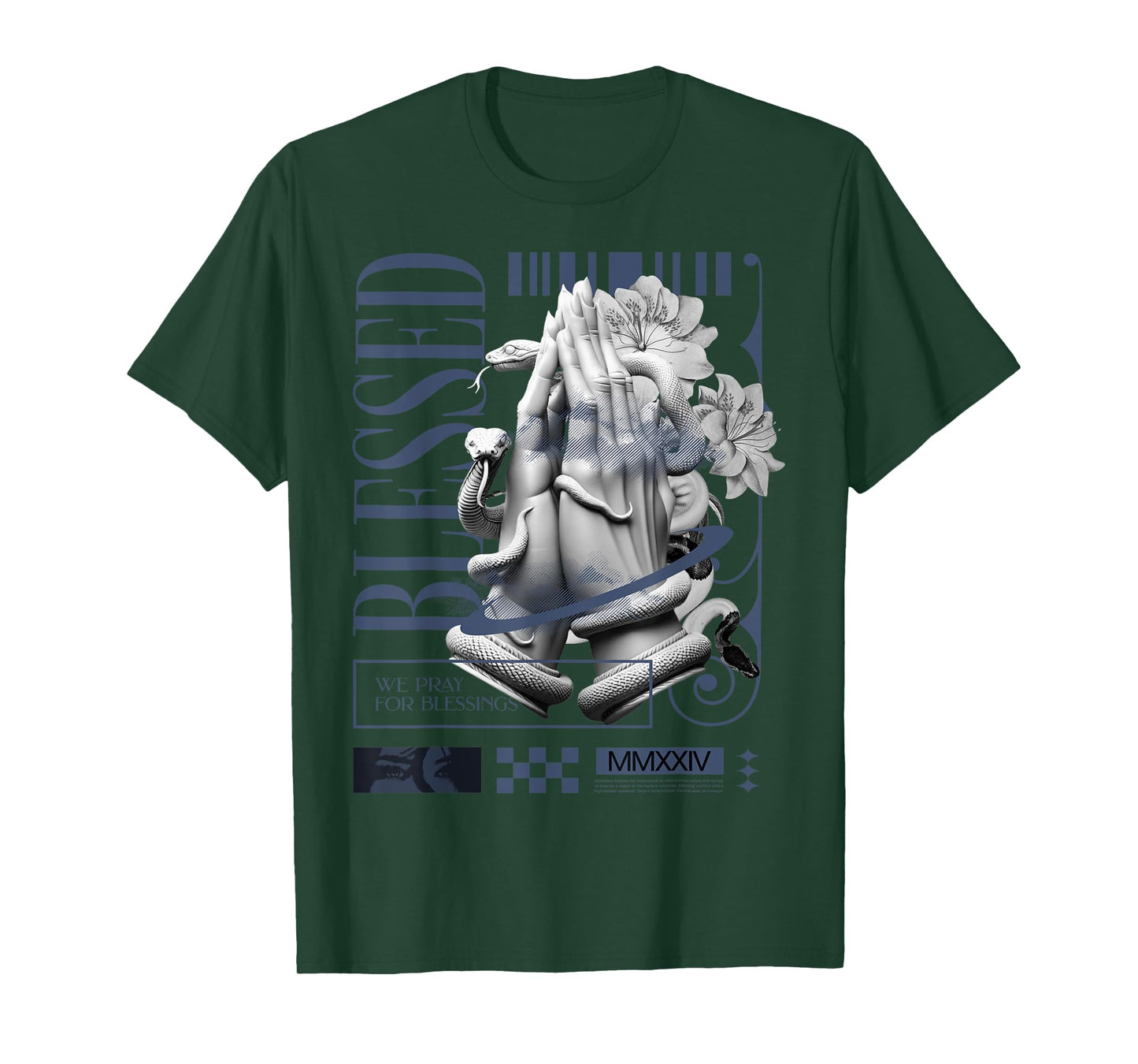Blessed Hand Low Diffused Blue 11s Matching Tee Men Women T-Shirt