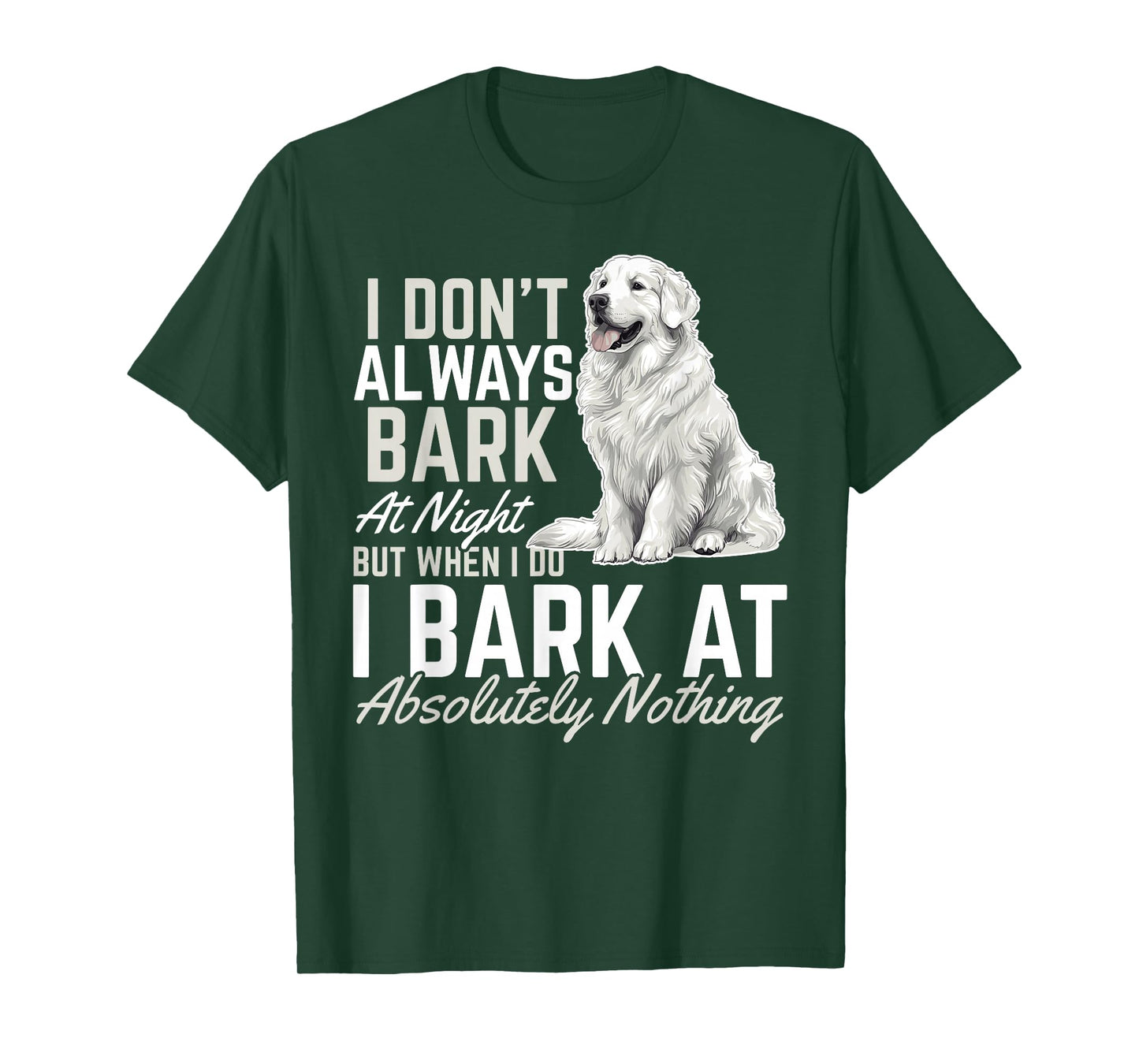 Great Pyrenees Dog Owner T-Shirt