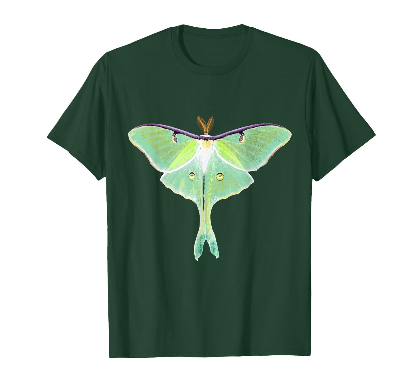 Luna Moth | Green Nature Design T-Shirt