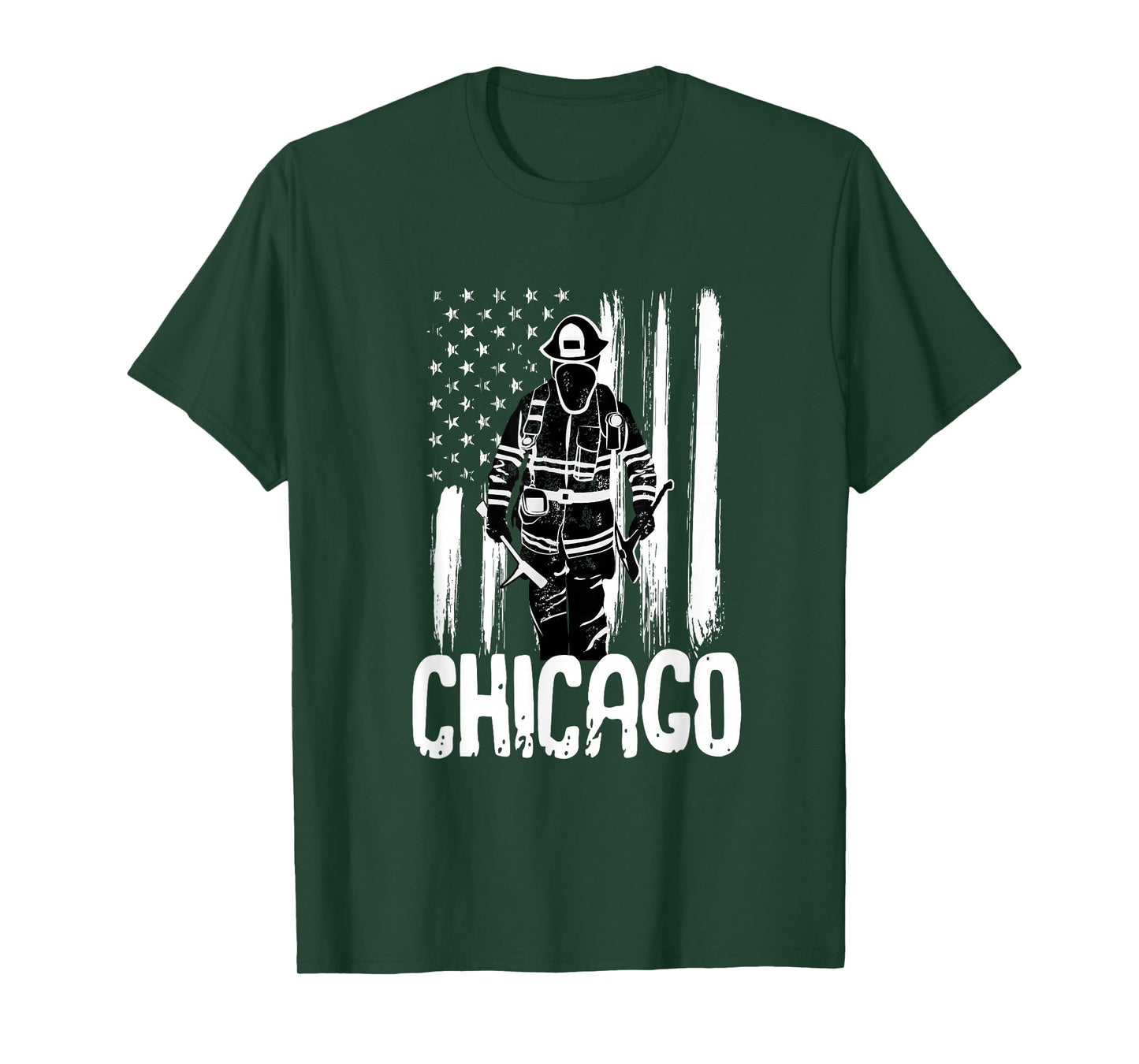 Chicago Firefighter Shirt CFD Fireman Gift T-Shirt