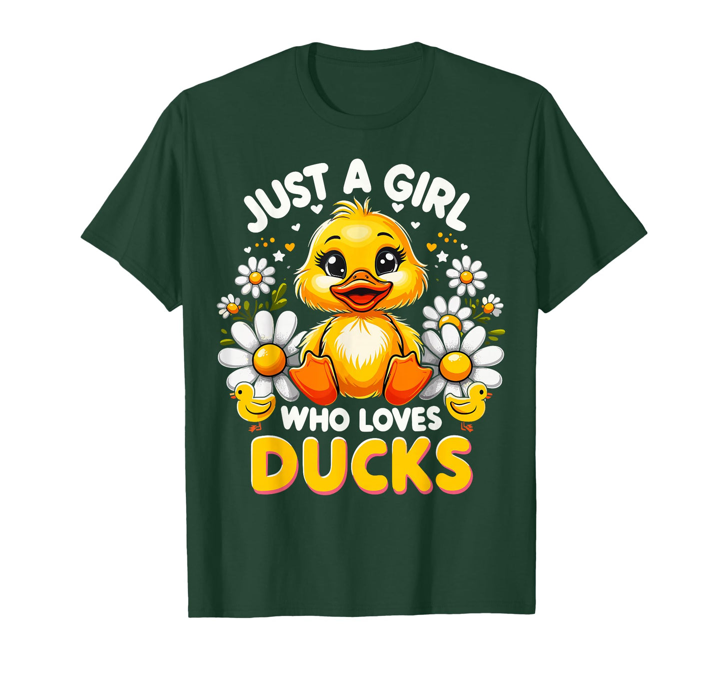 Just a Girl Who Loves Ducks T-Shirt