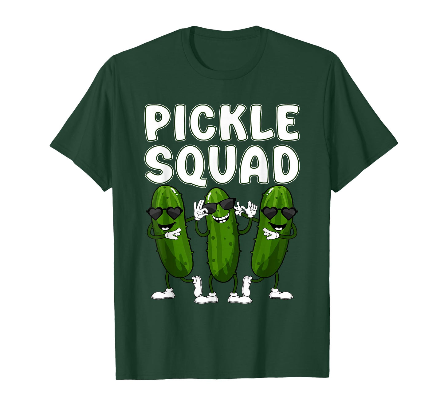 Pickle Squad Cucumber Pickle Lover T-Shirt