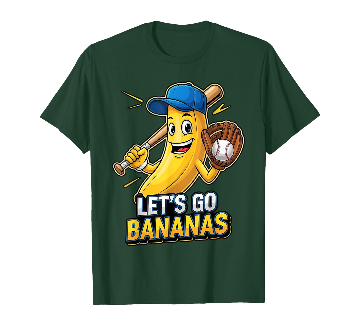 Funny Boys Banana T-Shirts Gifts Merch Shirt Lets Go Bananas T-Shirt