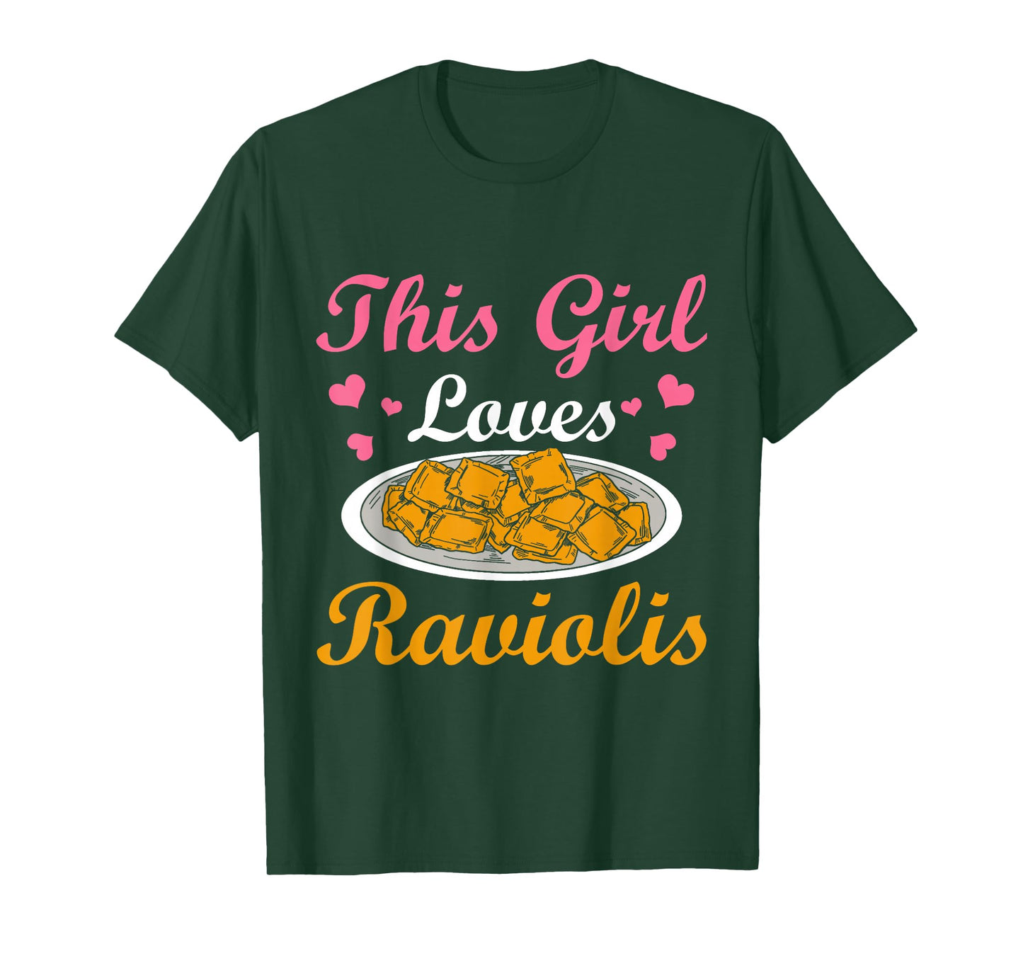 This Girl Loves Ravioli Lovers Pasta Ravioli T-Shirt