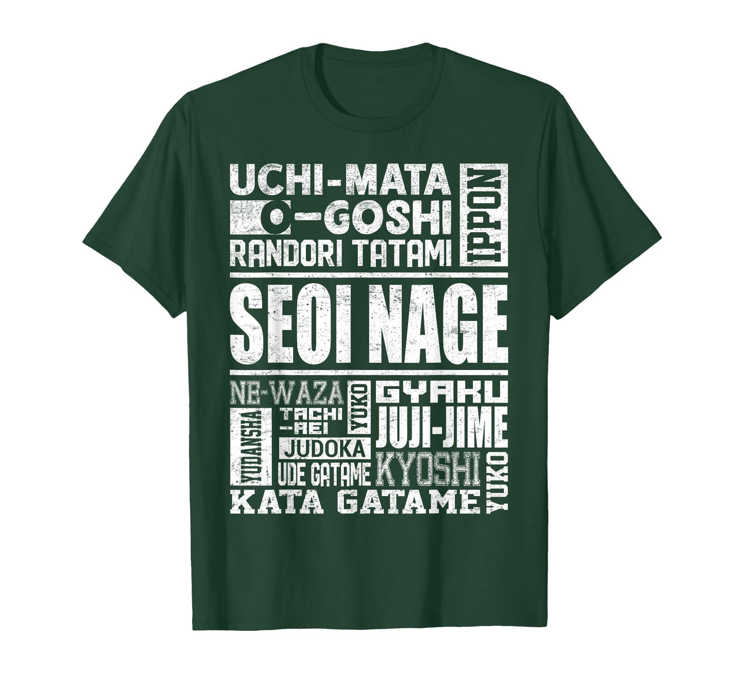 Judoka Player t shirt Judo A-Z Terms Sensei Funny Judo Gifts T-Shirt