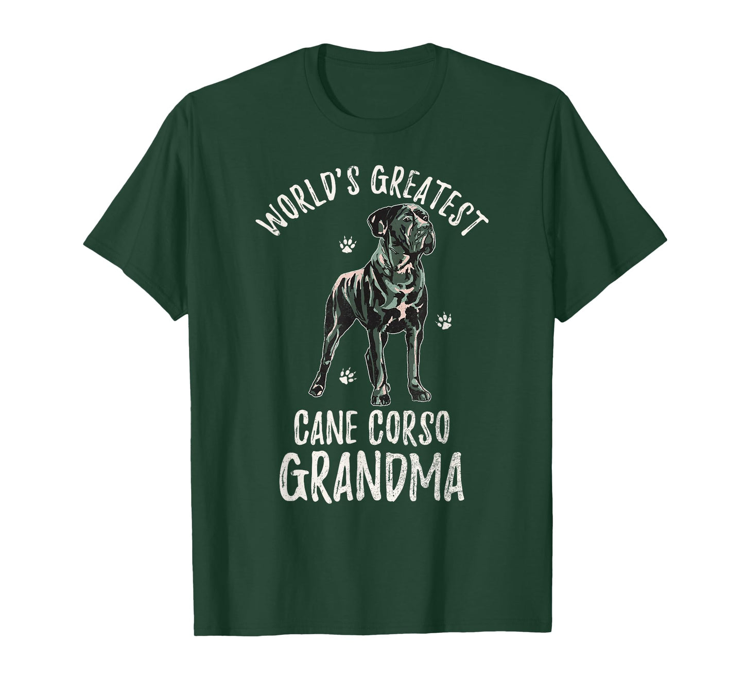 World's Greatest Cane Corso Grandma Funny Dog Mastiff Lover Men Women T-Shirt