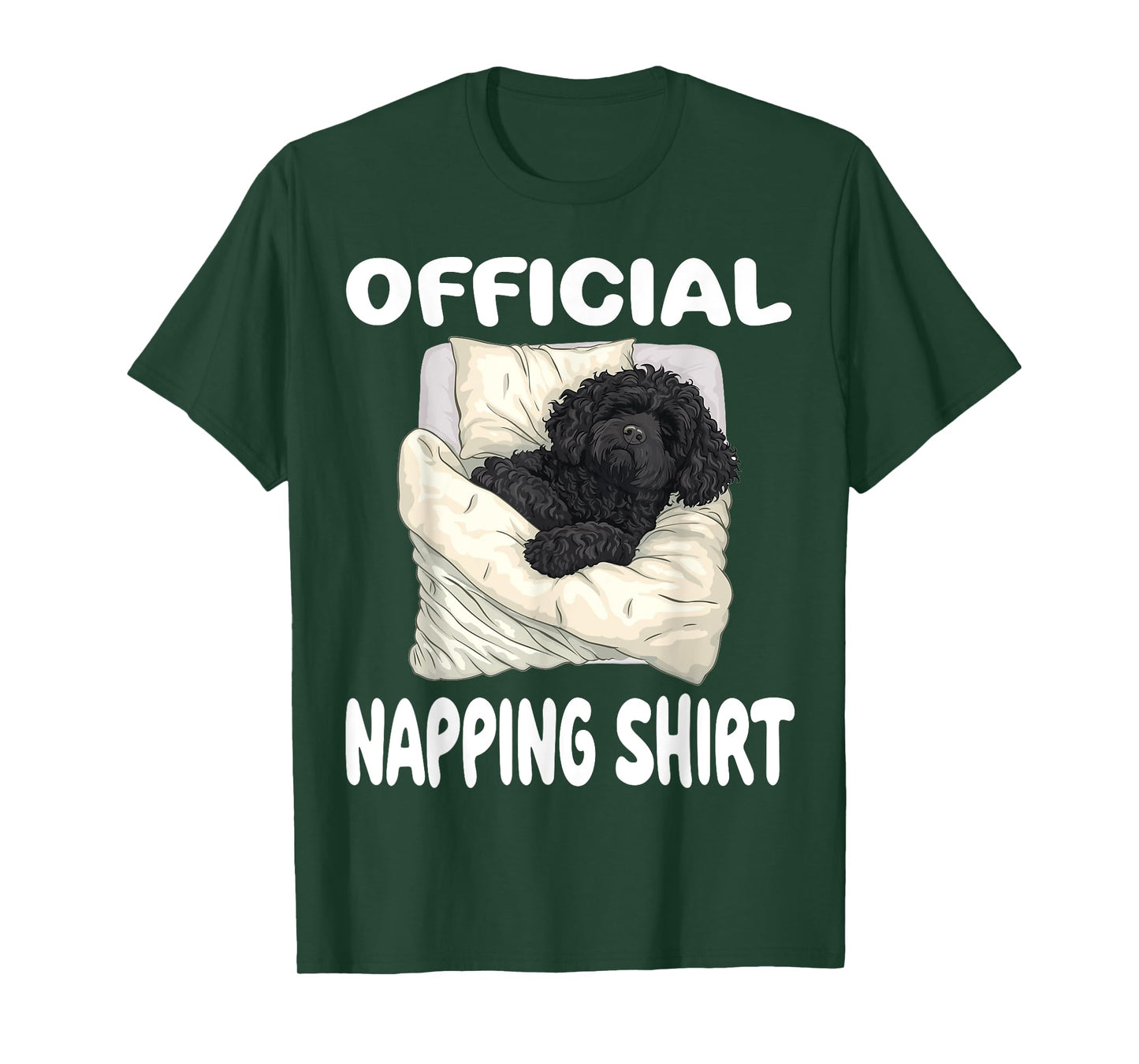 Portuguese Water Dog Official Napping shirt Pajamas T-Shirt