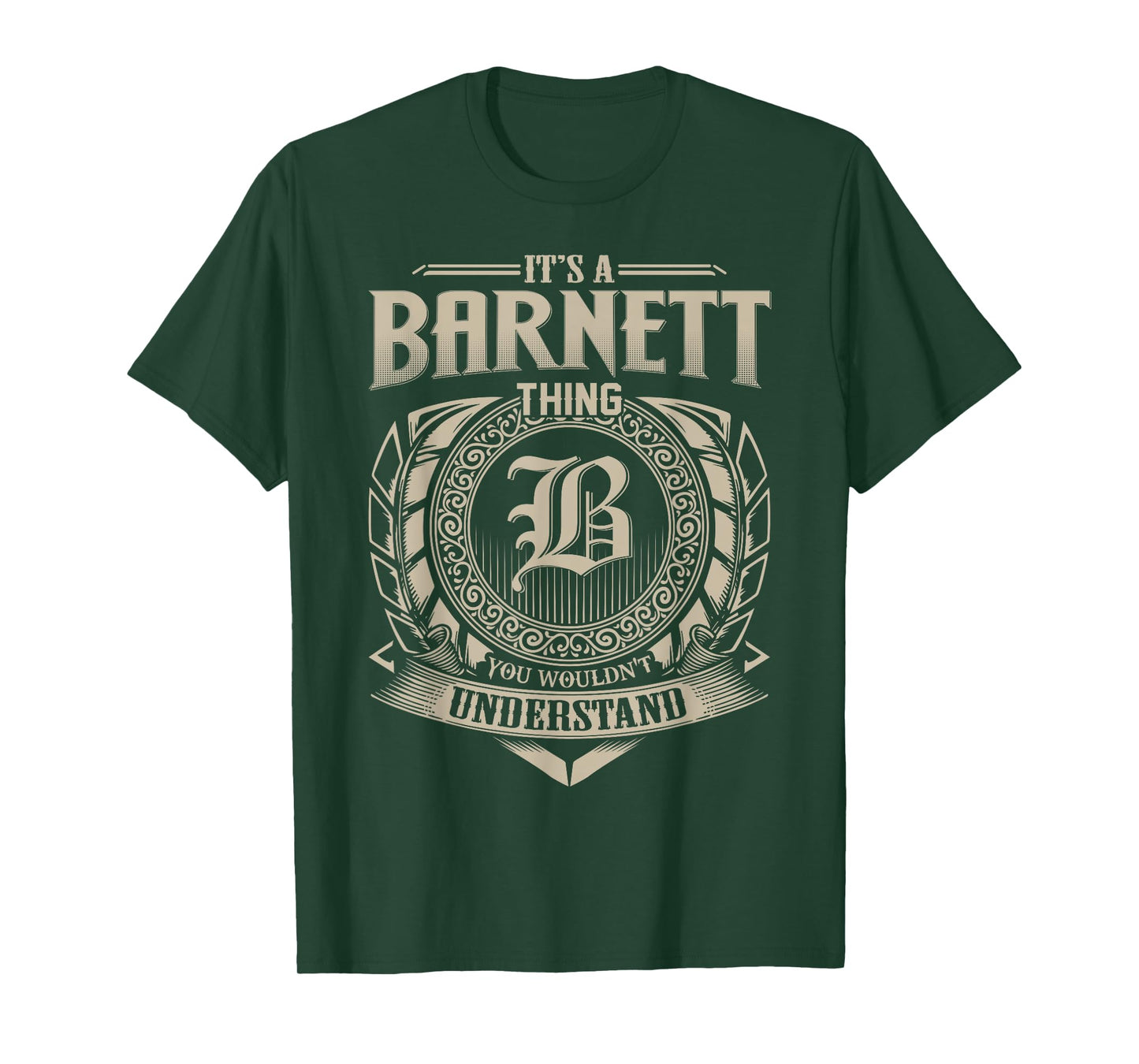 It's A BARNETT Thing You Wouldn't Understand Name Vintage T-Shirt