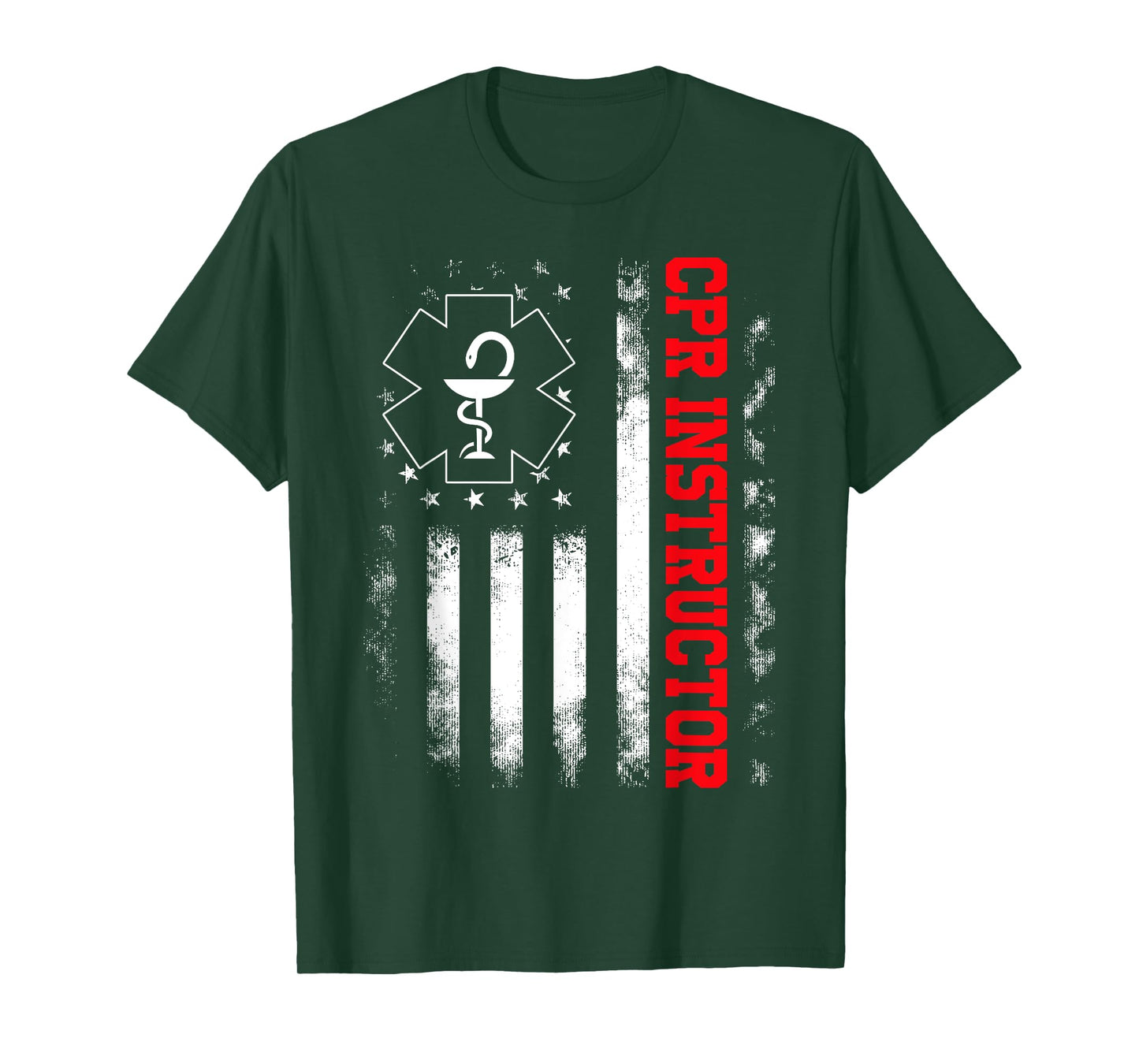 CPR Instructor design Training and Teaching EMS Ambulance T-Shirt
