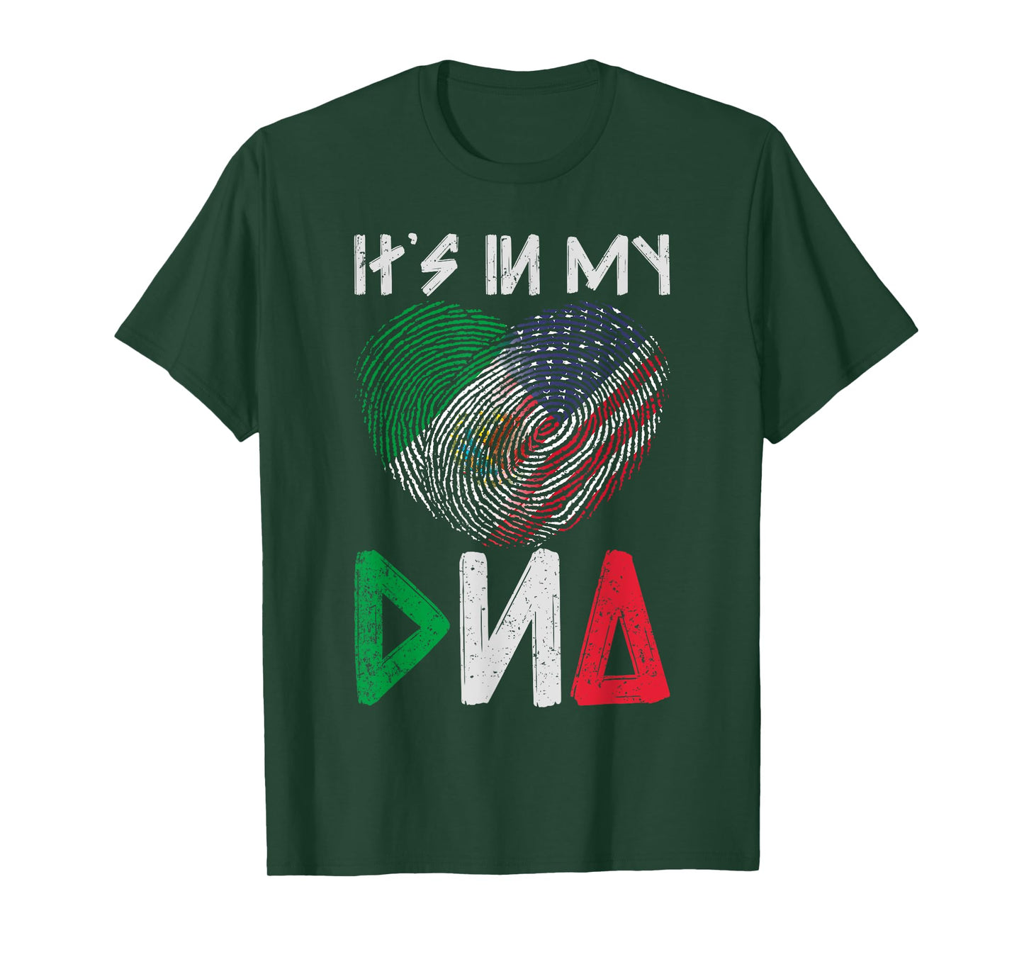 Its In My DNA USA Mexico T-Shirt